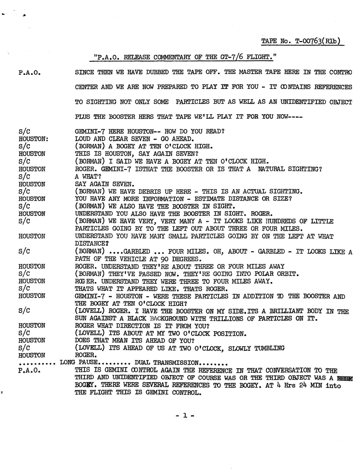 255 t 763 r1b transcripts — page 1