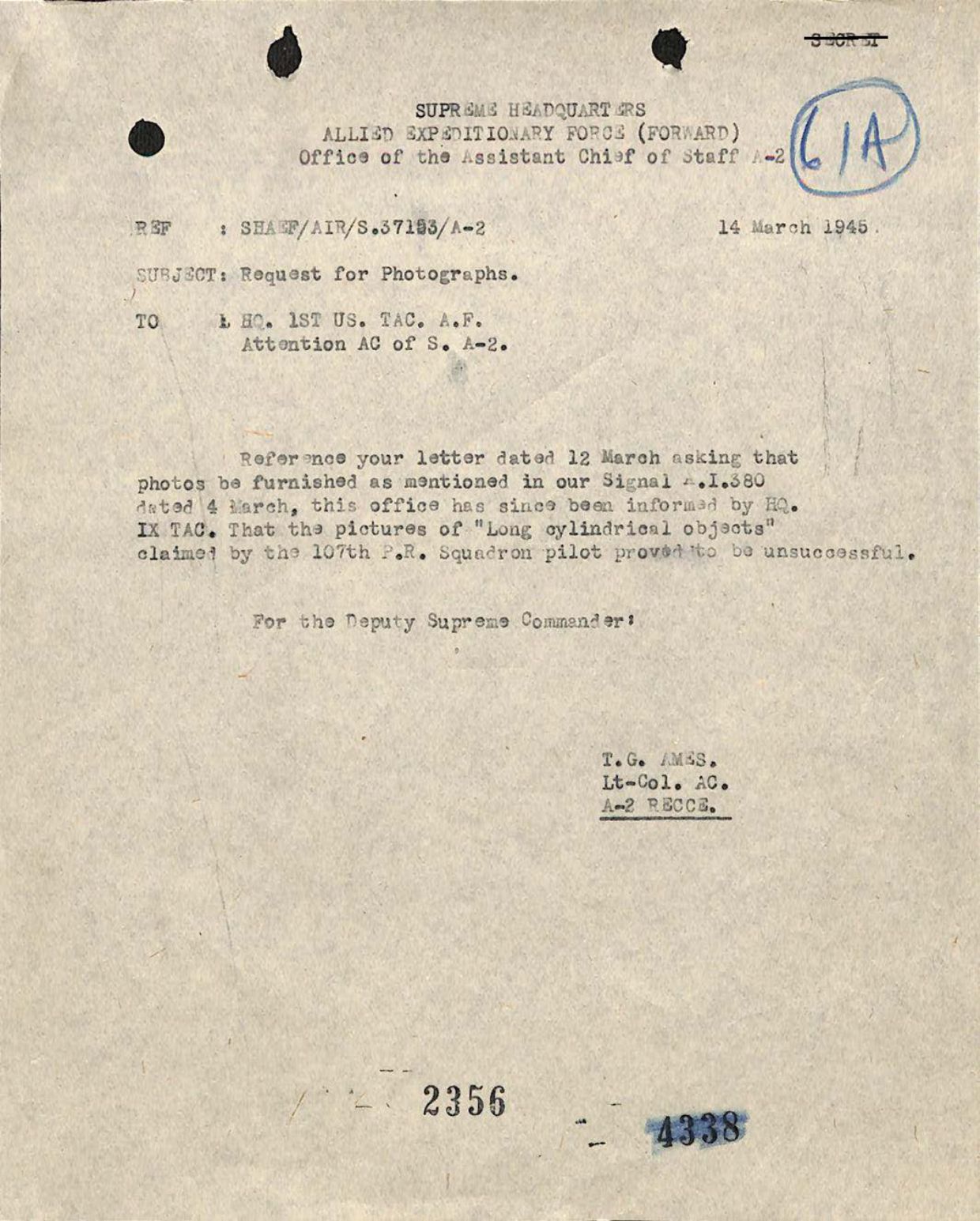 331 120752 Numeric Files 1944–1945 37153 German Armament Equipment Documents — page 3
