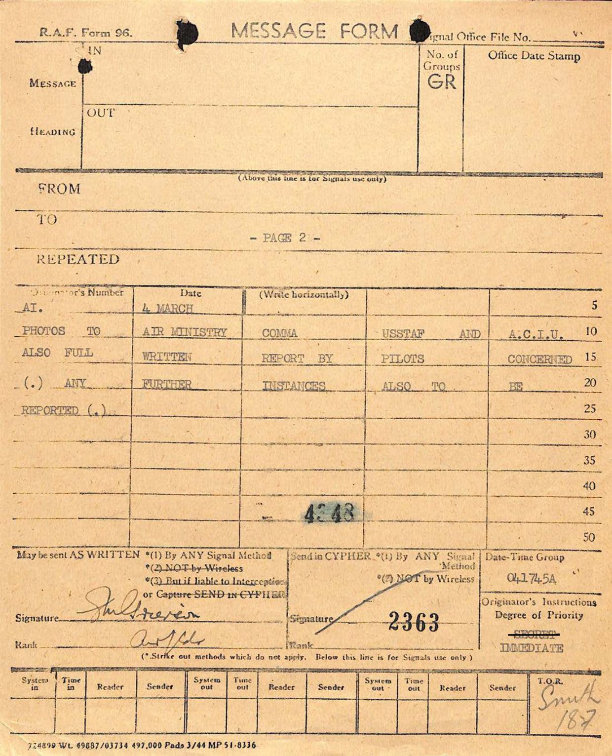 331 120752 Numeric Files 1944–1945 37153 German Armament Equipment Documents — page 8