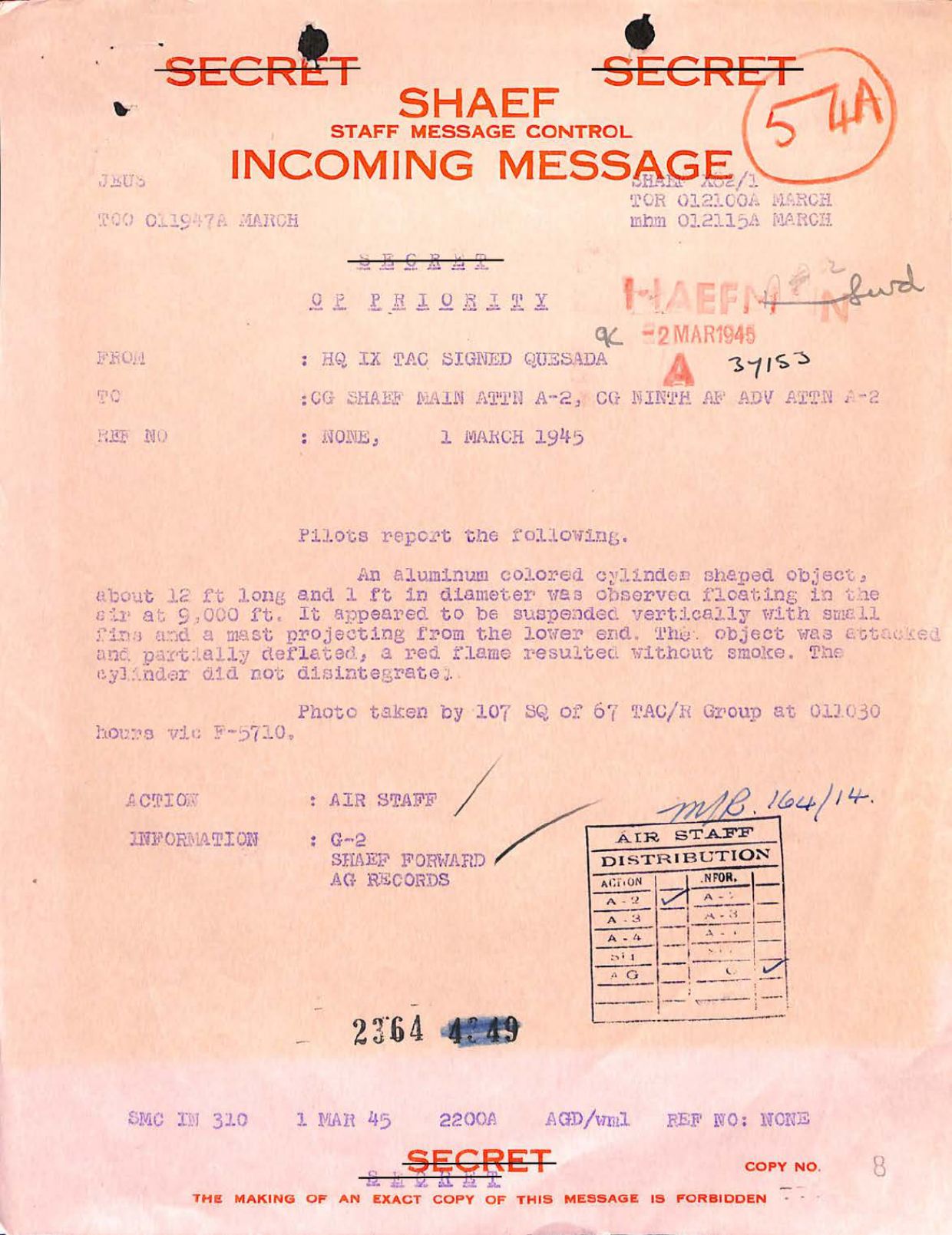 331 120752 Numeric Files 1944–1945 37153 German Armament Equipment Documents — page 9