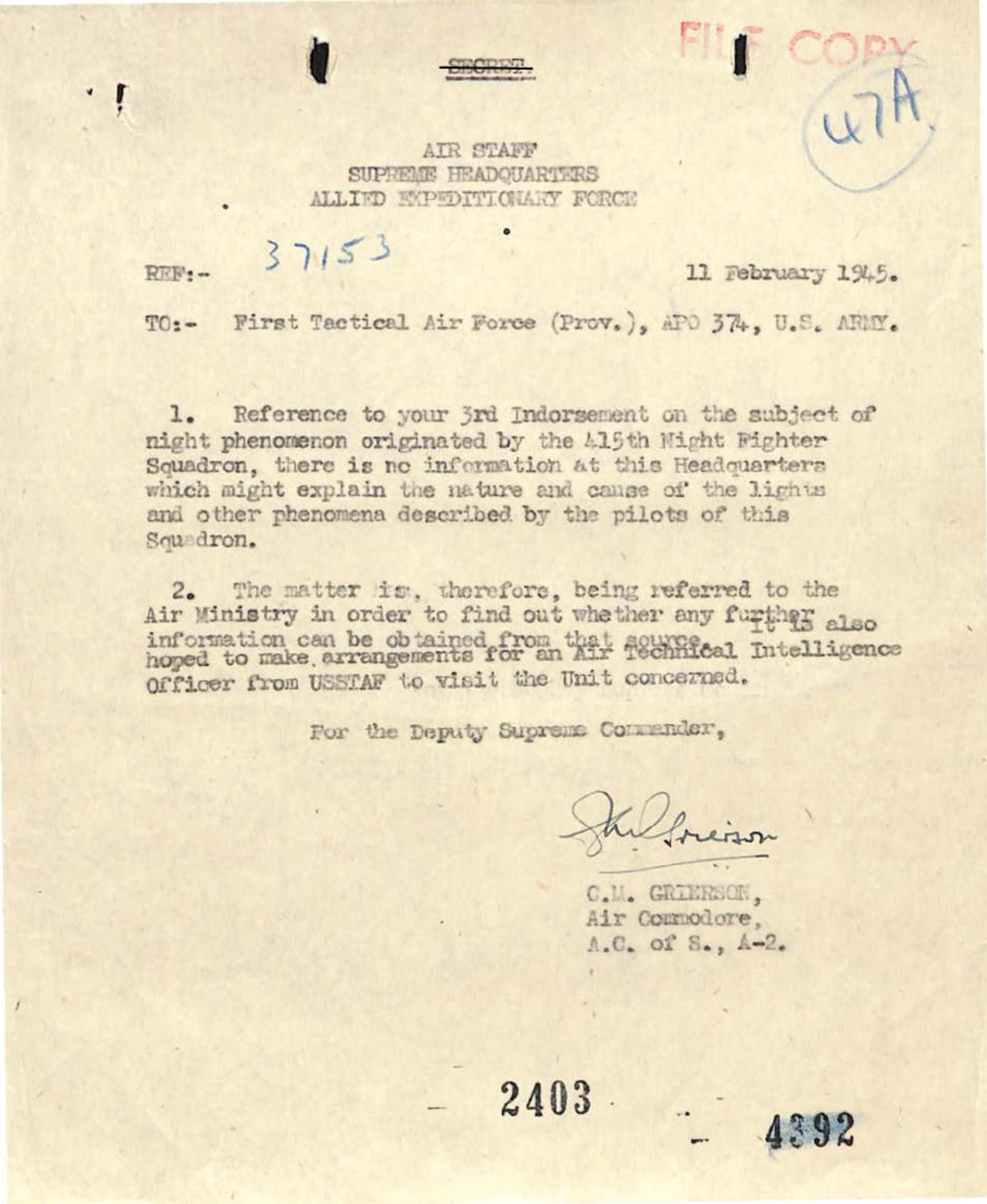 331 120752 Numeric Files 1944–1945 37153 German Armament Equipment Documents — page 12