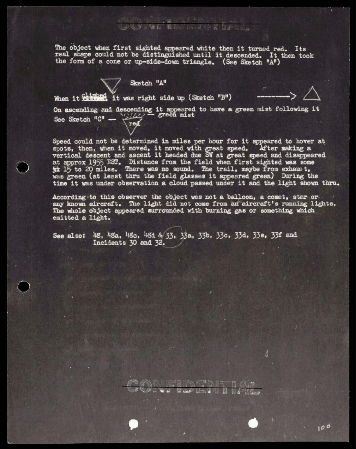38 143685 box7 Incident Summaries 1-100 — page 101