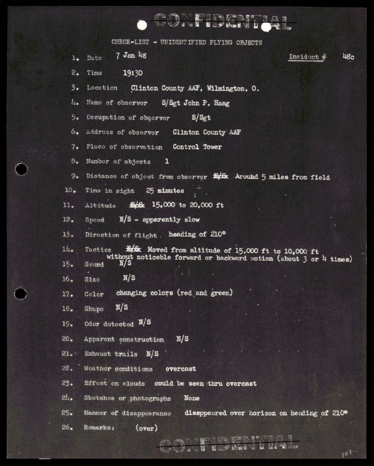 38 143685 box7 Incident Summaries 1-100 — page 102