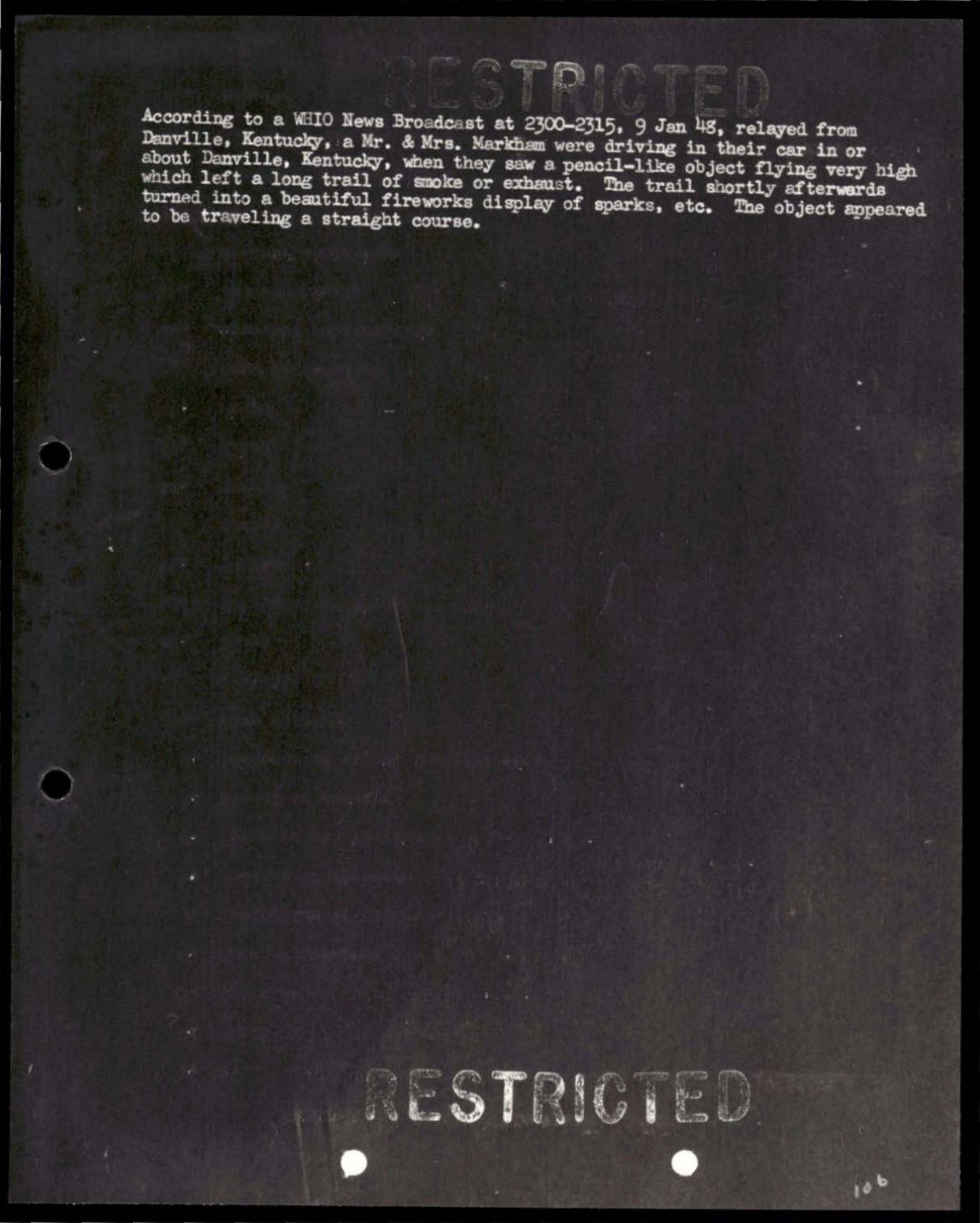 38 143685 box7 Incident Summaries 1-100 — page 107