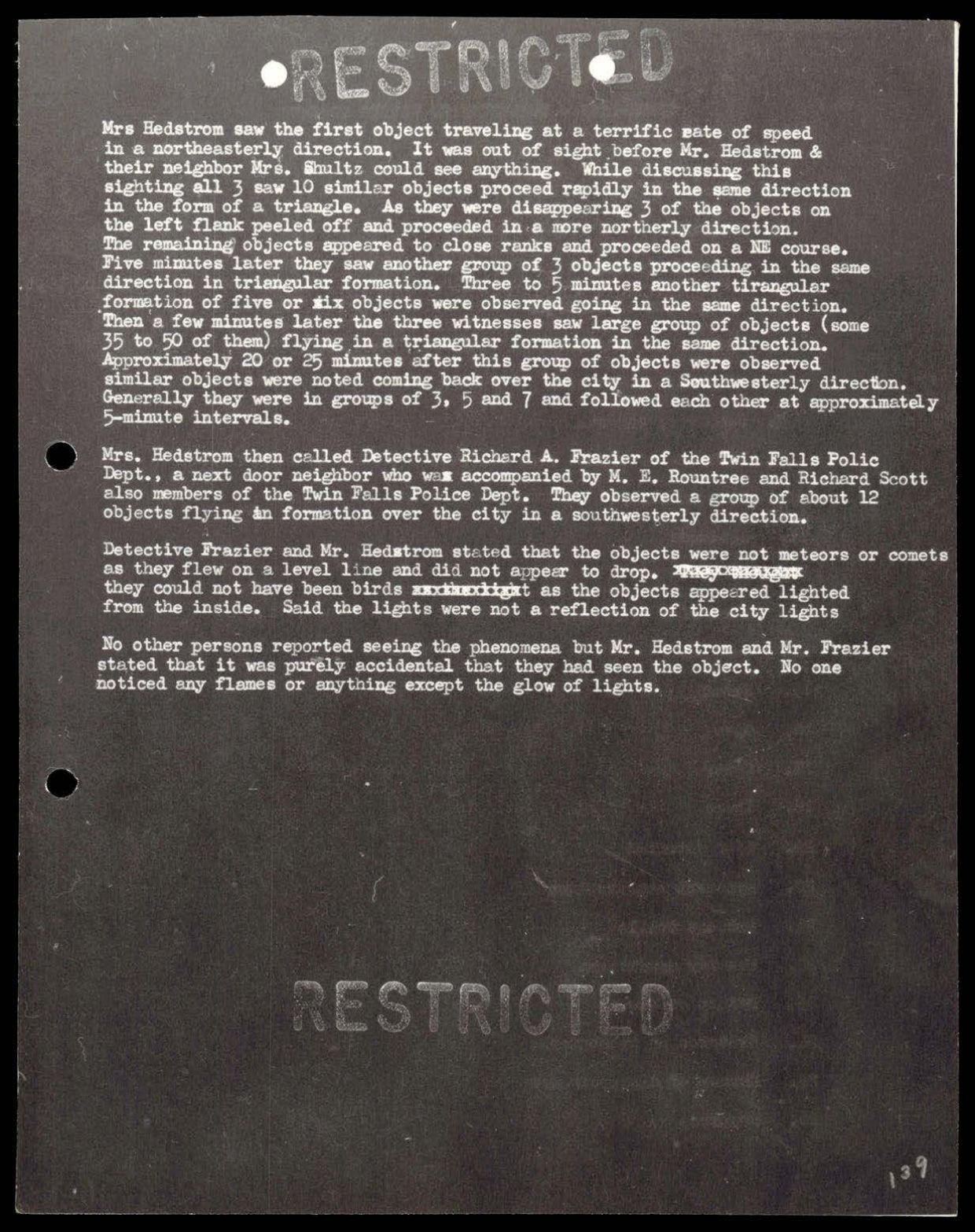 38 143685 box7 Incident Summaries 1-100 — page 140
