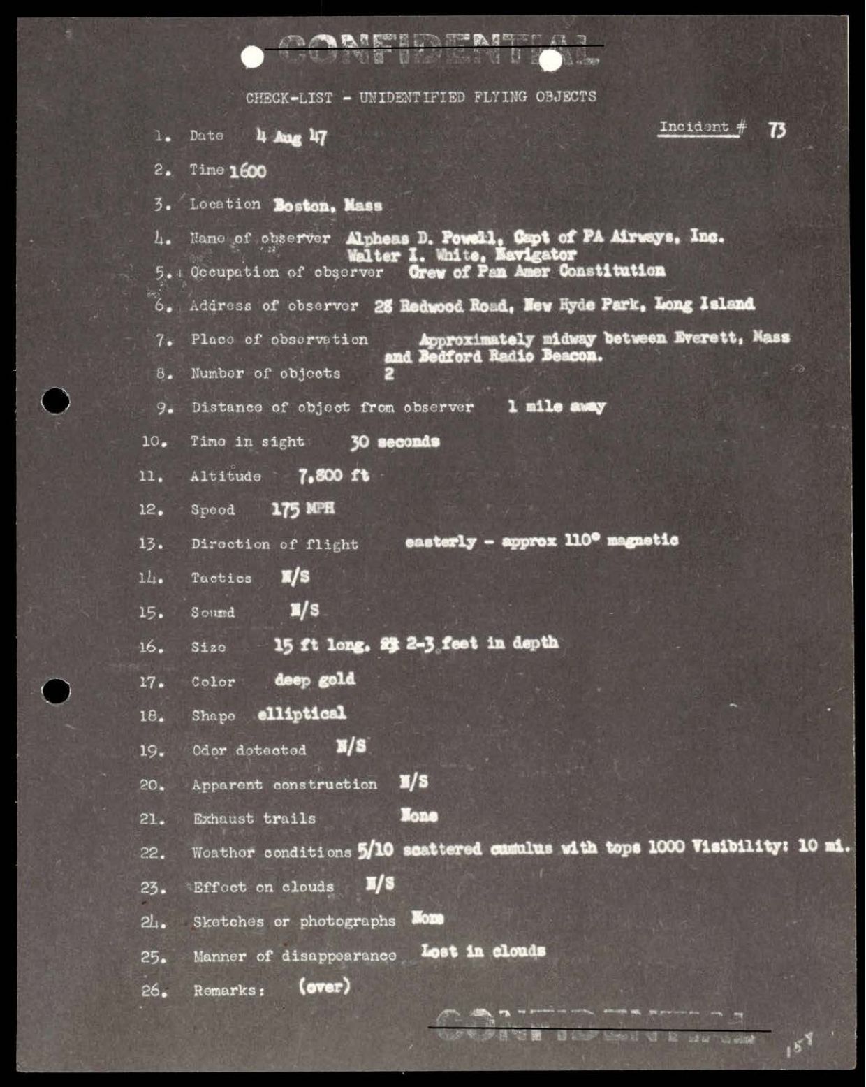 38 143685 box7 Incident Summaries 1-100 — page 159