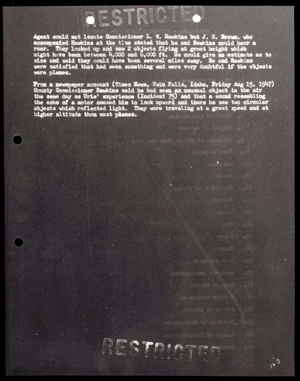 38 143685 box7 Incident Summaries 1-100 — page 164