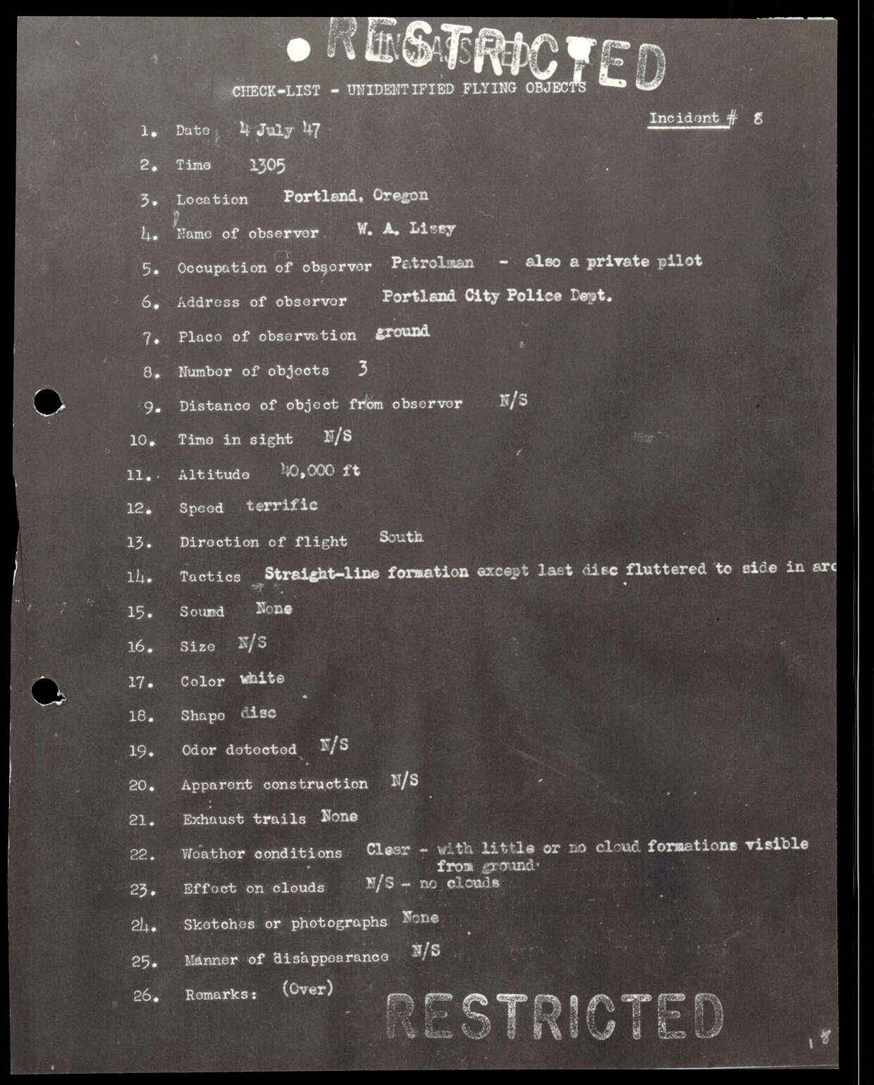 38 143685 box7 Incident Summaries 1-100 — page 19