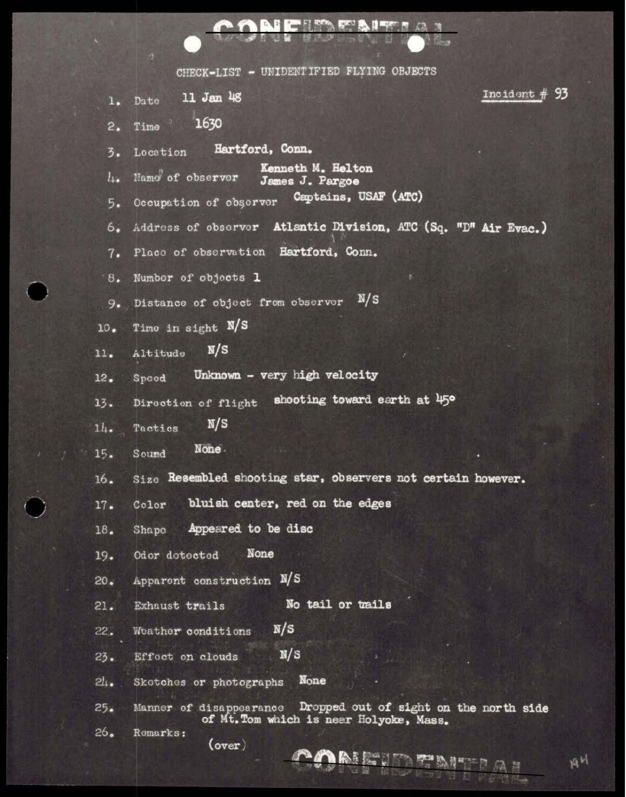 38 143685 box7 Incident Summaries 1-100 — page 195