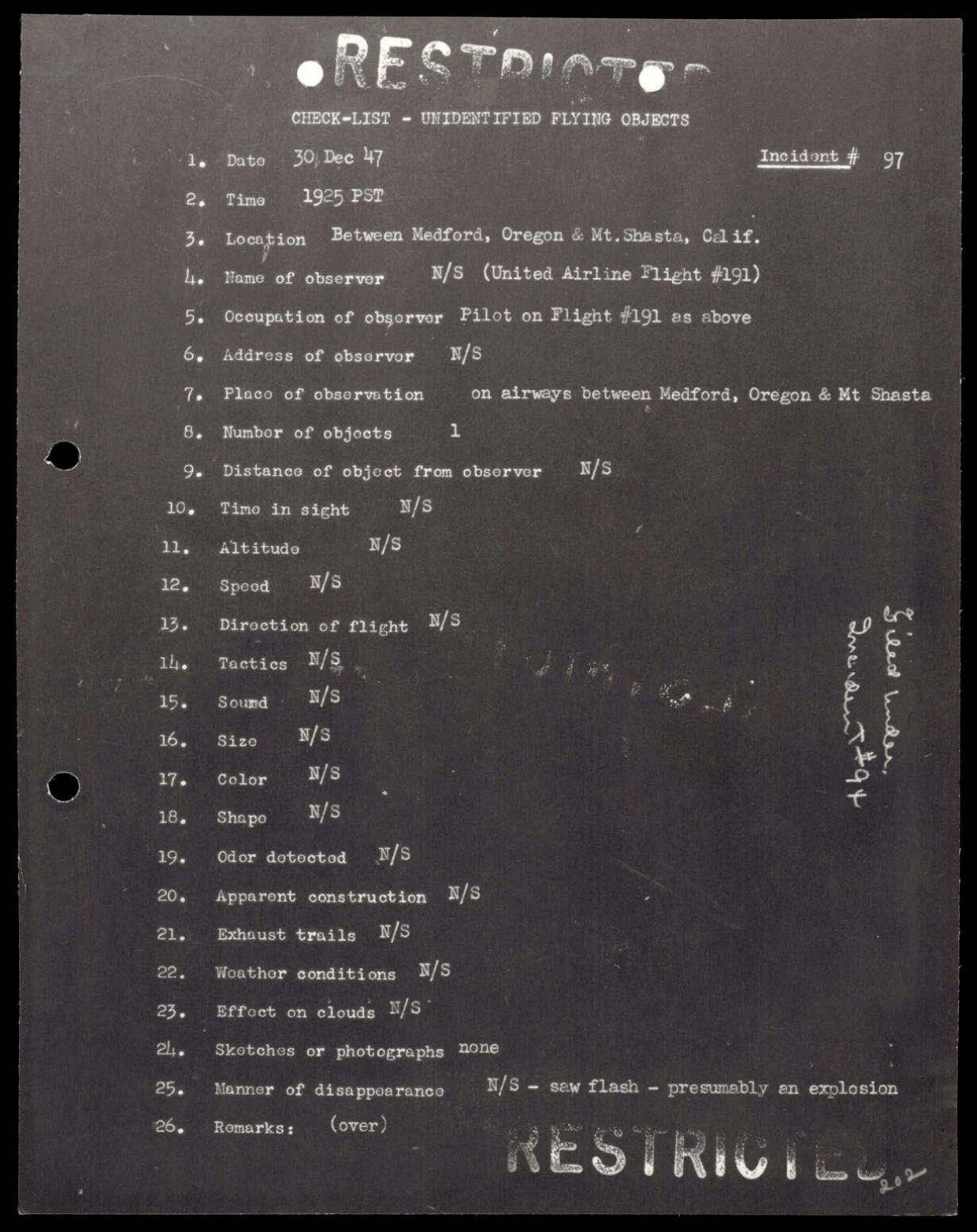 38 143685 box7 Incident Summaries 1-100 — page 203