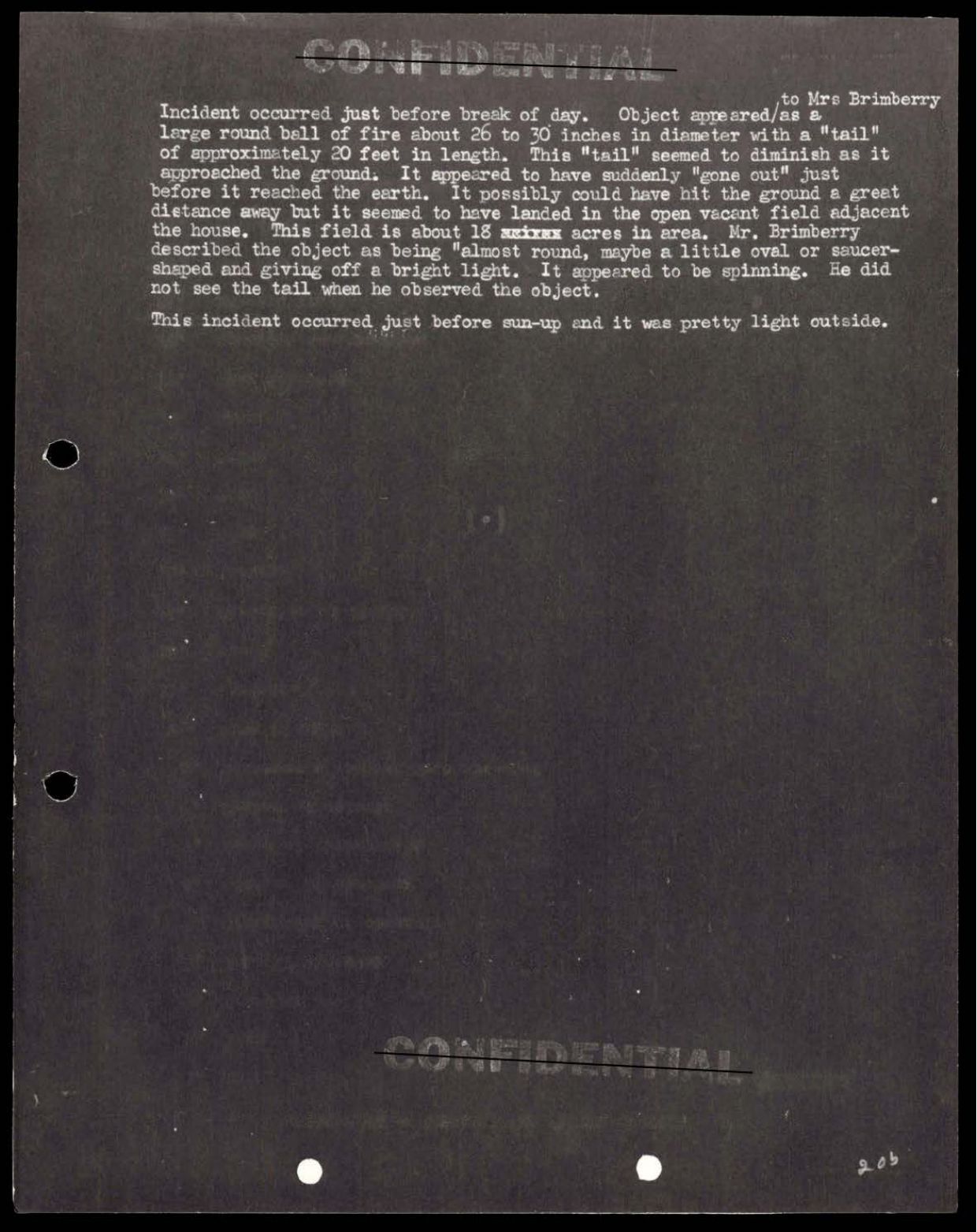 38 143685 box7 Incident Summaries 1-100 — page 206