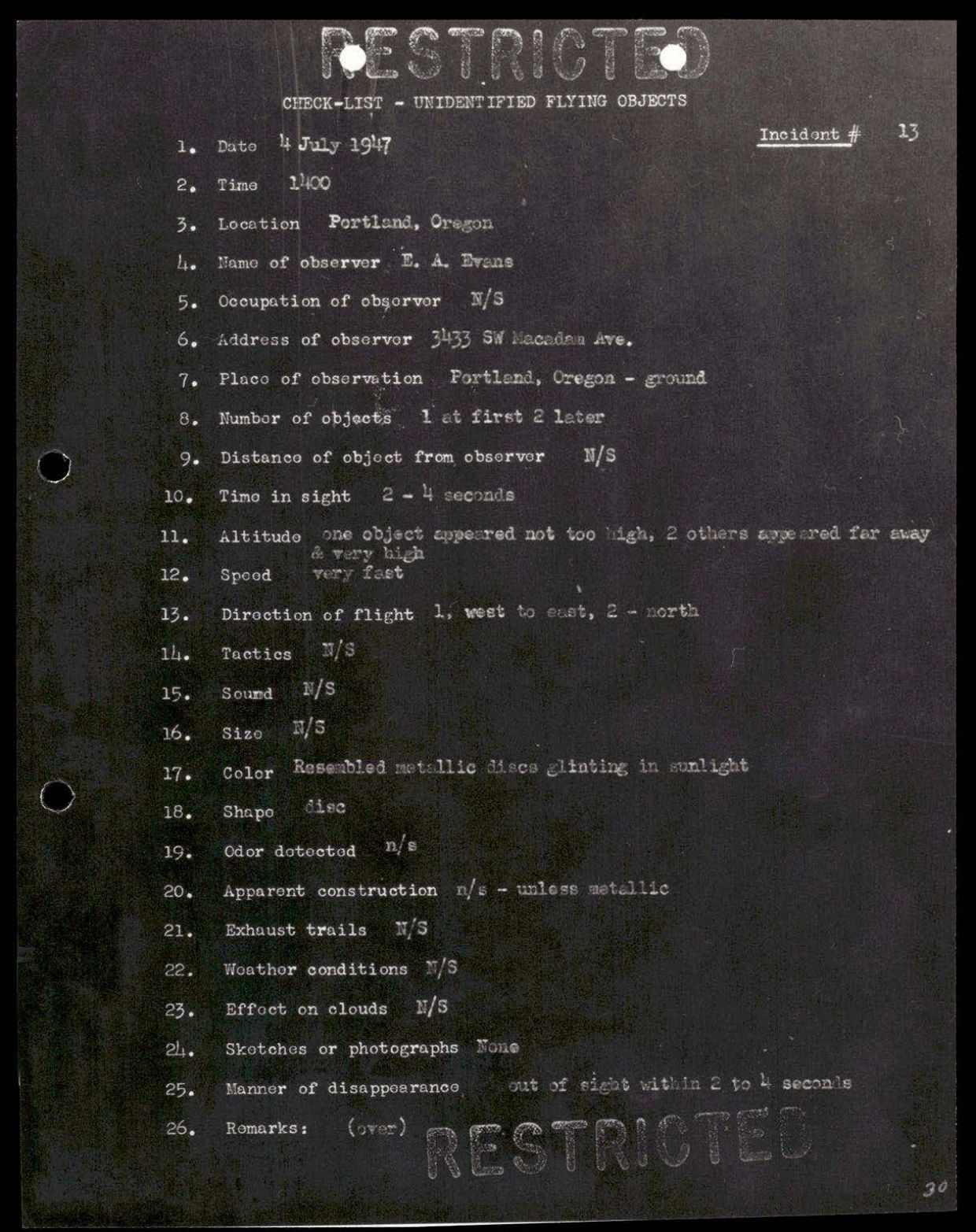 38 143685 box7 Incident Summaries 1-100 — page 31