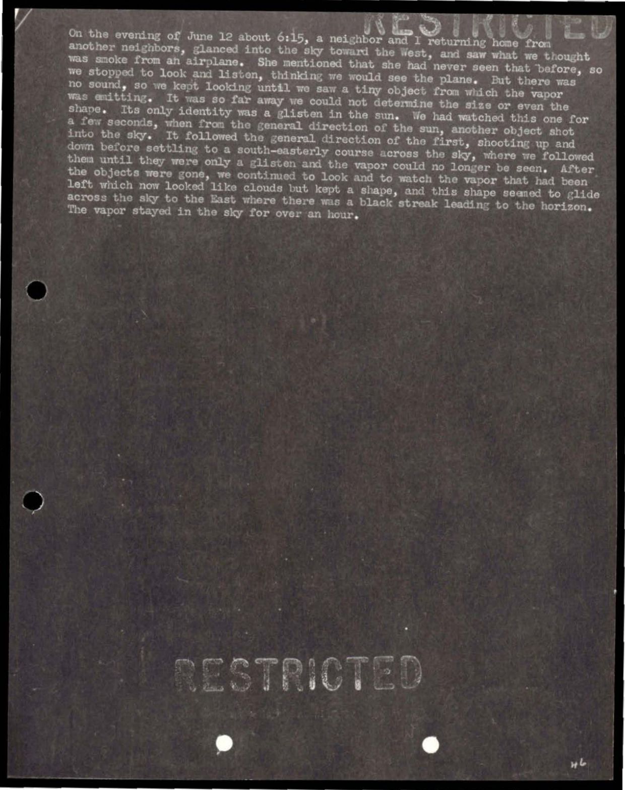38 143685 box7 Incident Summaries 1-100 — page 47