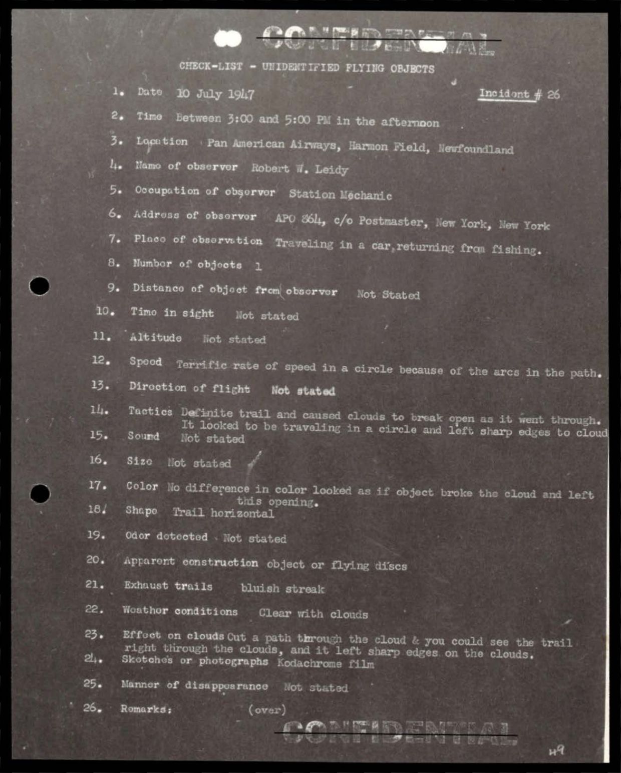 38 143685 box7 Incident Summaries 1-100 — page 50