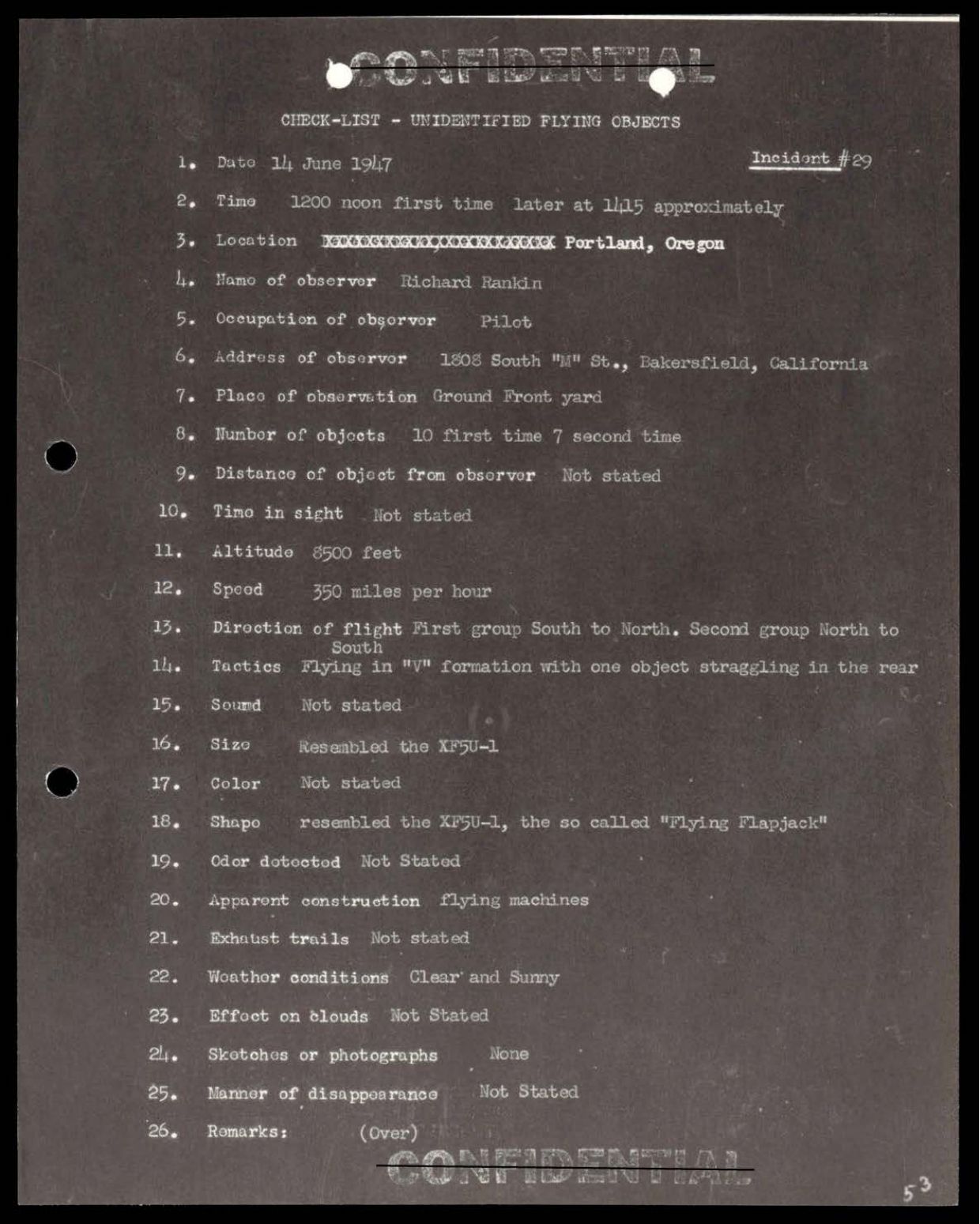 38 143685 box7 Incident Summaries 1-100 — page 54