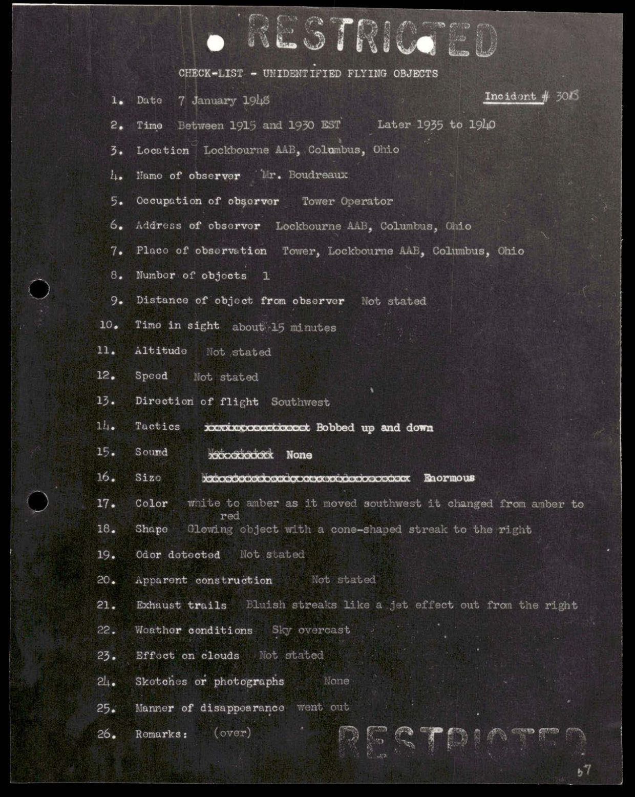 38 143685 box7 Incident Summaries 1-100 — page 58