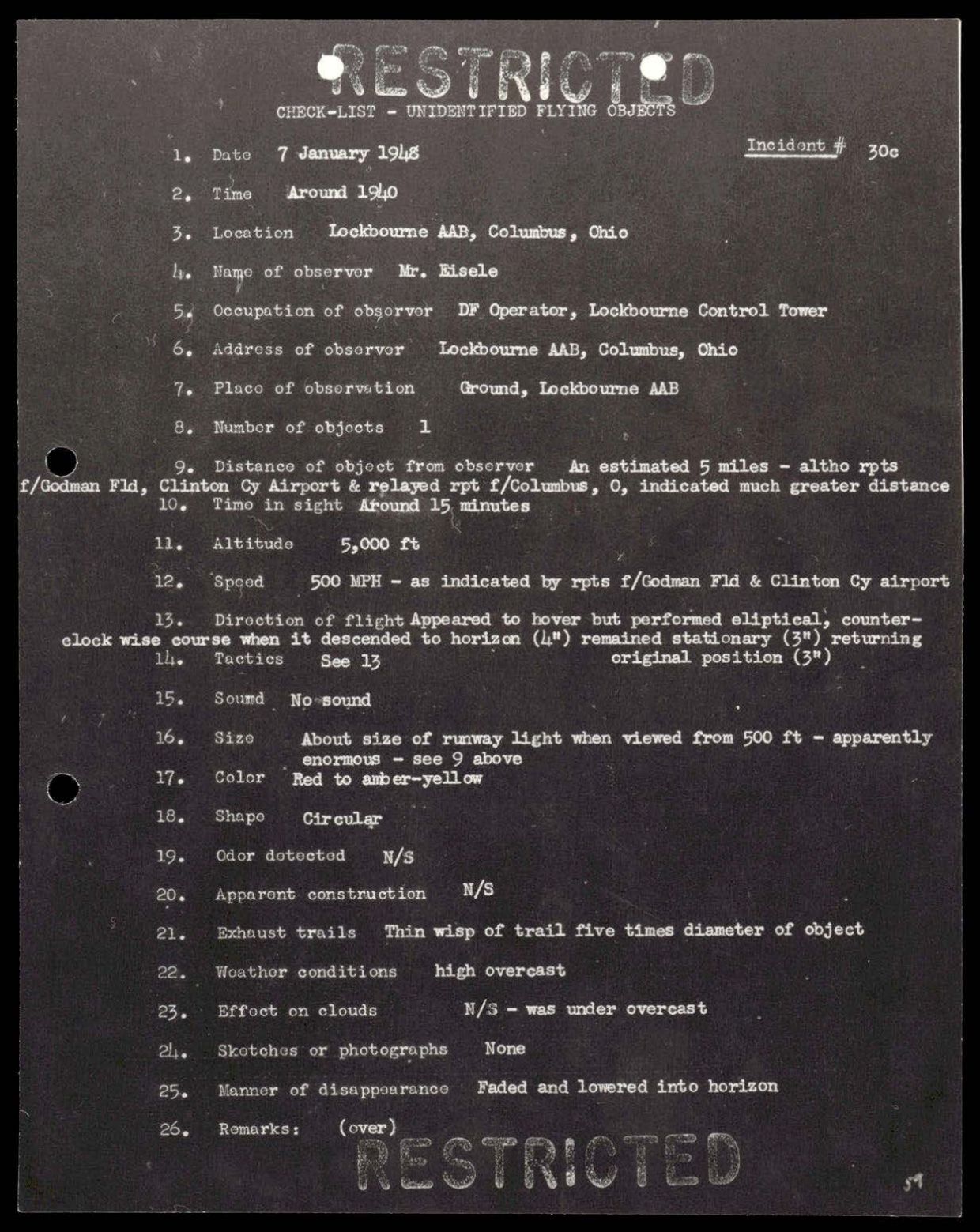 38 143685 box7 Incident Summaries 1-100 — page 60