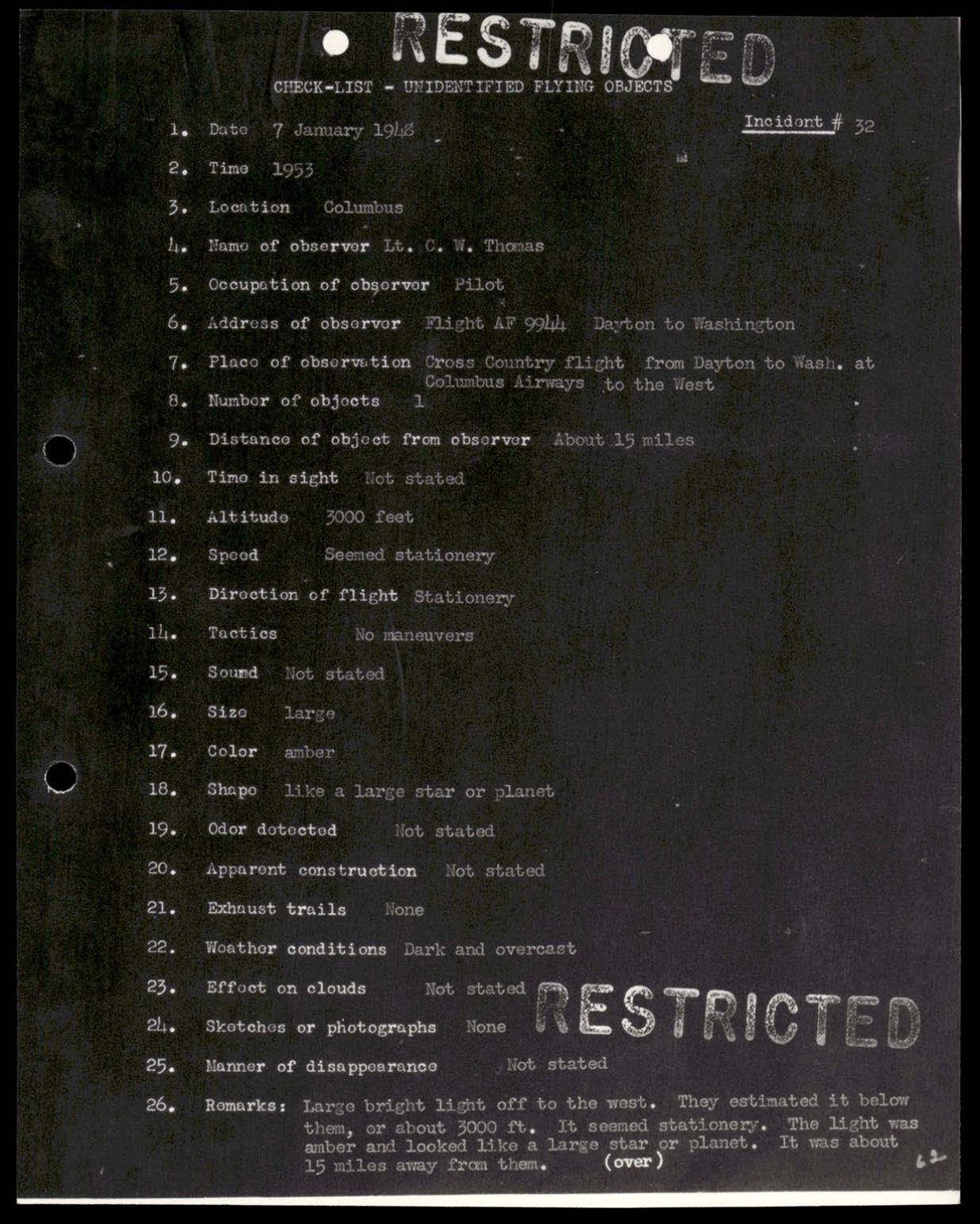38 143685 box7 Incident Summaries 1-100 — page 63