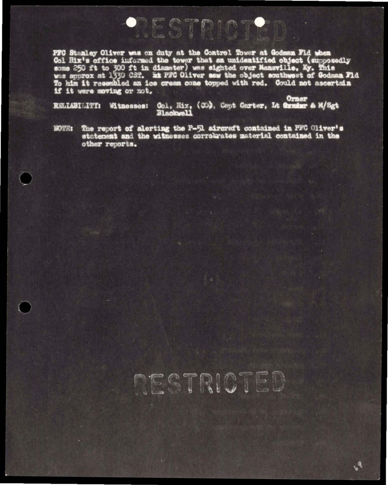 38 143685 box7 Incident Summaries 1-100 — page 70