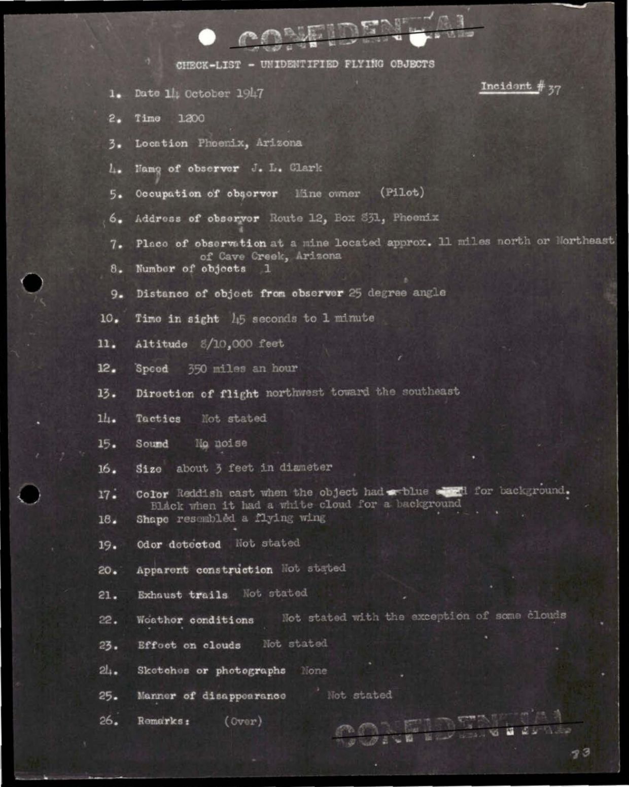 38 143685 box7 Incident Summaries 1-100 — page 84