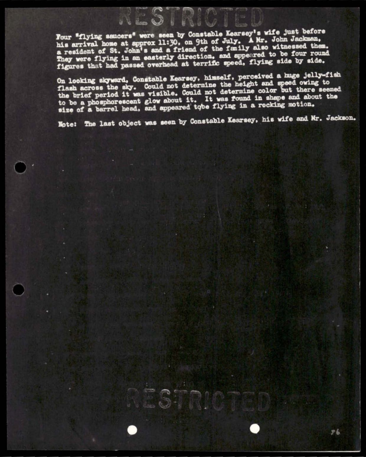 38 143685 box7 Incident Summaries 1-100 — page 87