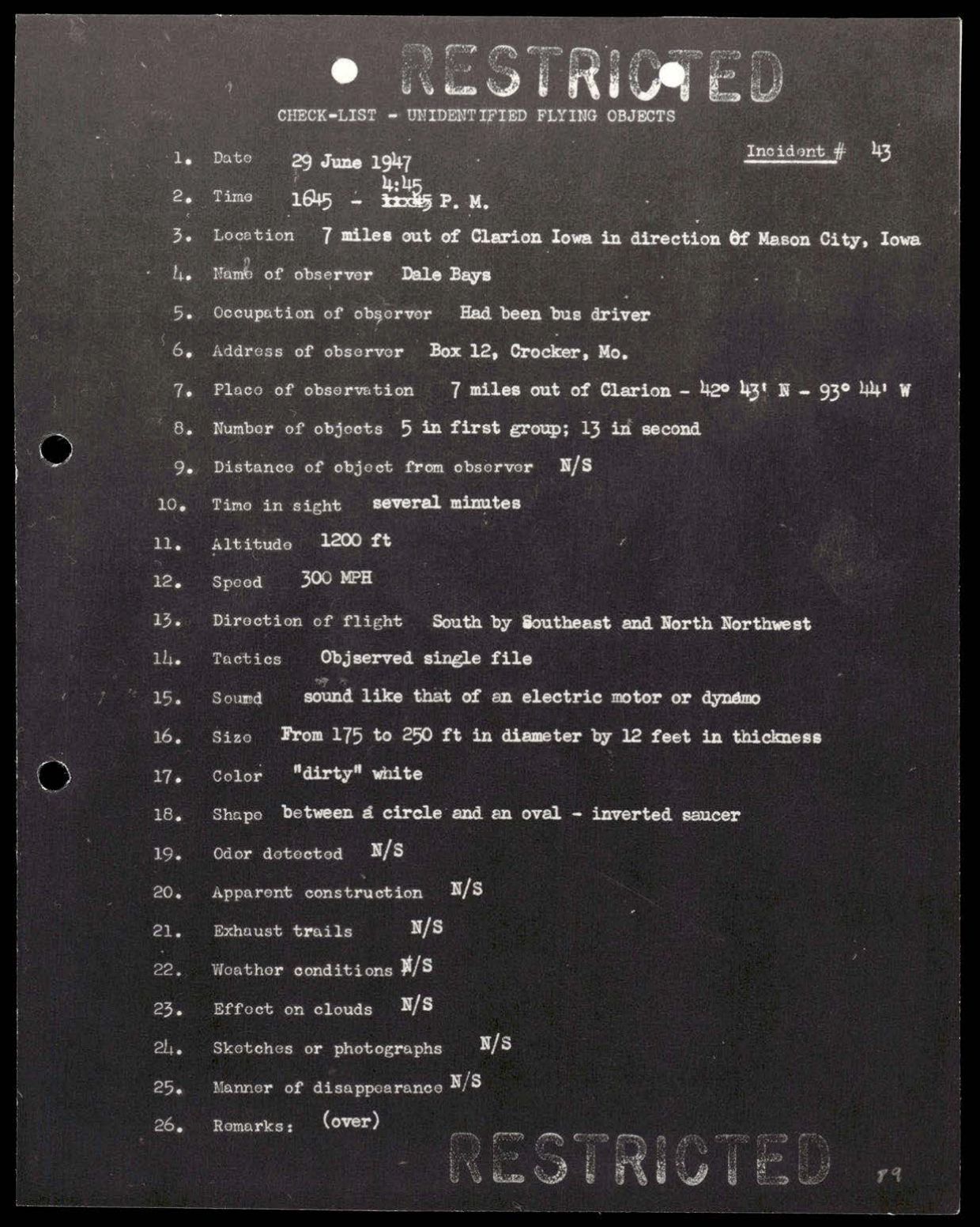38 143685 box7 Incident Summaries 1-100 — page 90