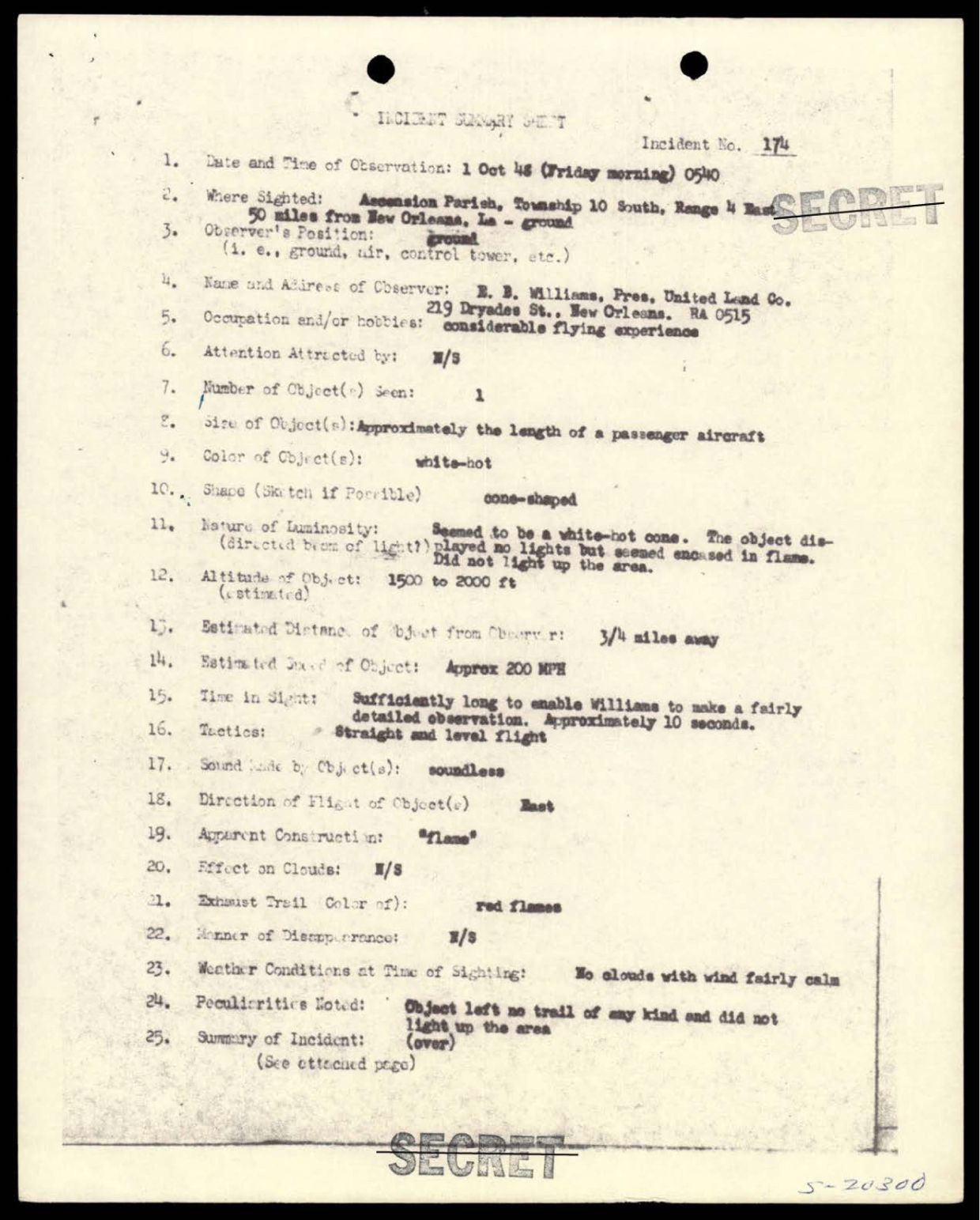 38 143685 box7 Incident Summaries 173-233 — page 3
