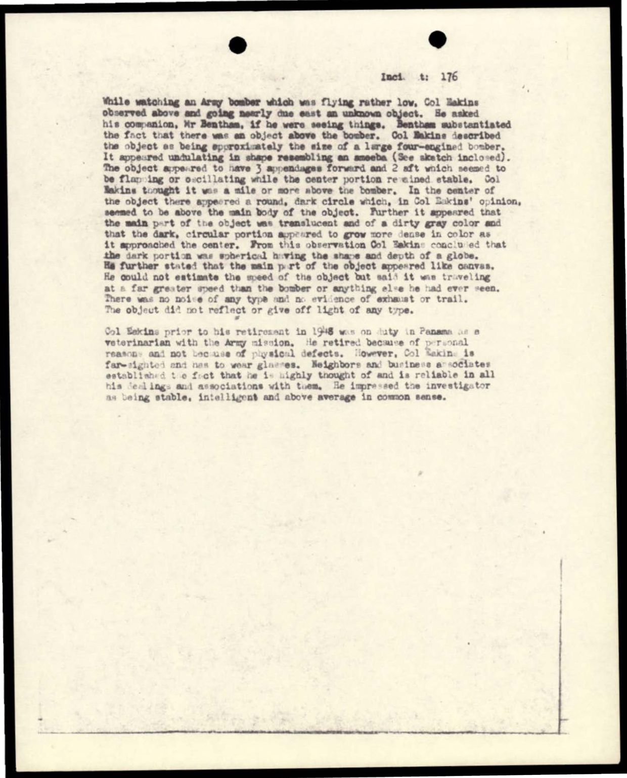 38 143685 box7 Incident Summaries 173-233 — page 11