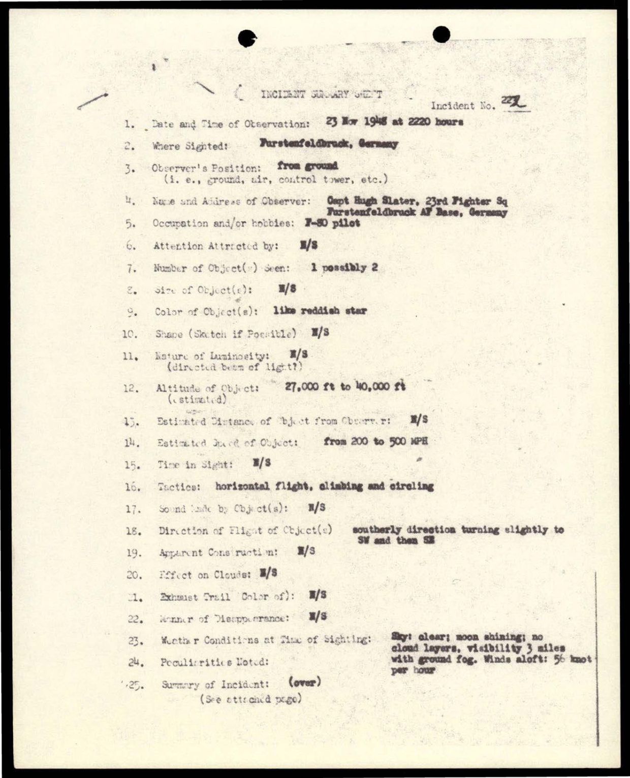 38 143685 box7 Incident Summaries 173-233 — page 114