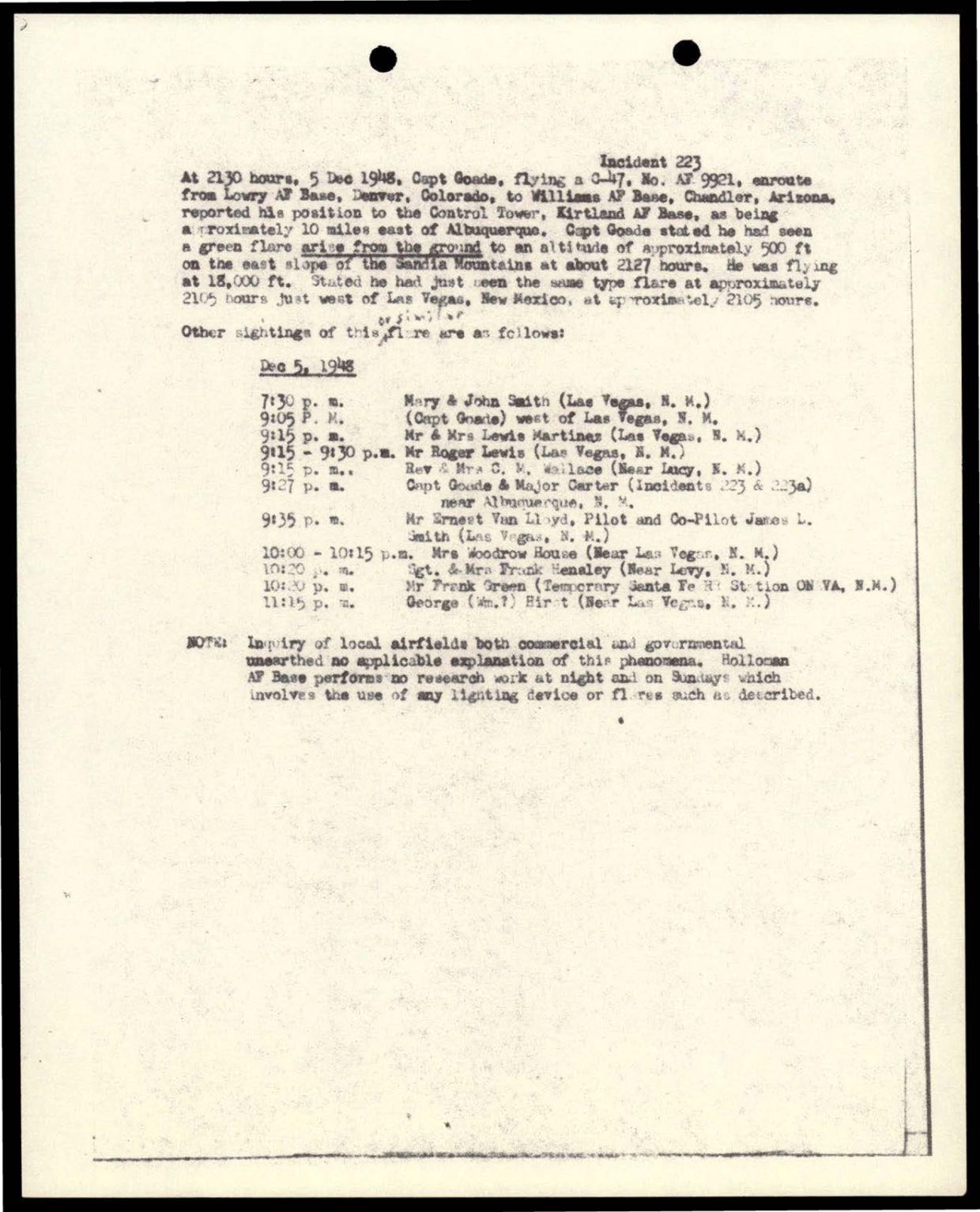 38 143685 box7 Incident Summaries 173-233 — page 117