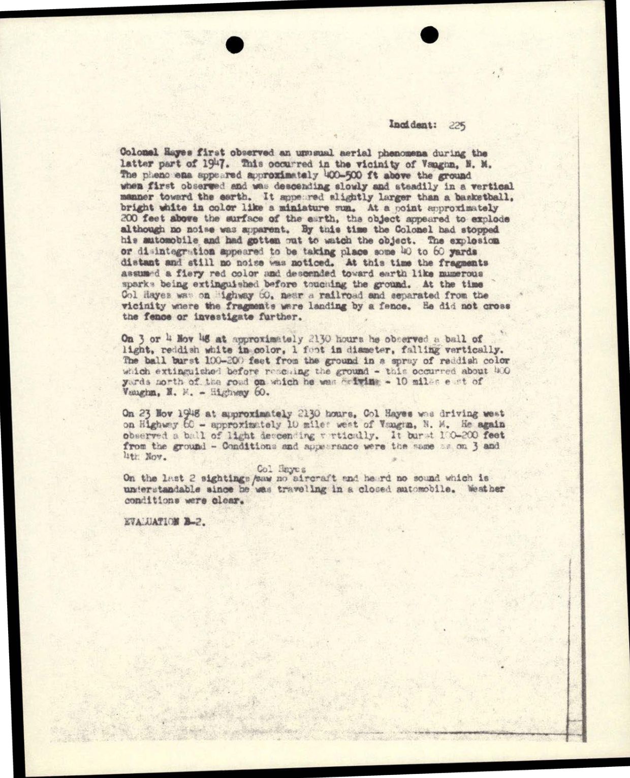 38 143685 box7 Incident Summaries 173-233 — page 123