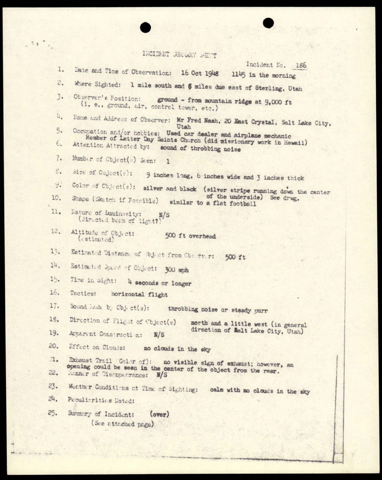 38 143685 box7 Incident Summaries 173-233 — page 31
