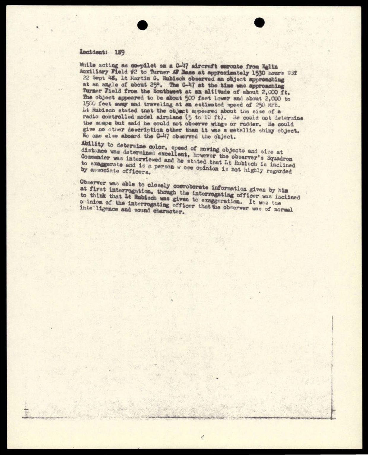 38 143685 box7 Incident Summaries 173-233 — page 38