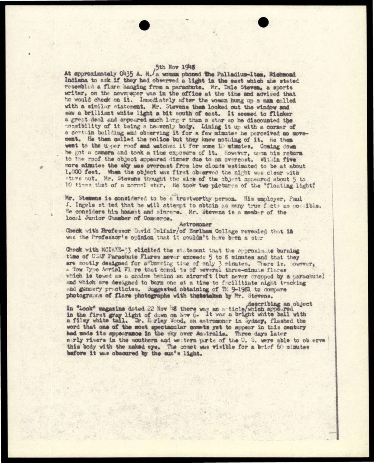 38 143685 box7 Incident Summaries 173-233 — page 54