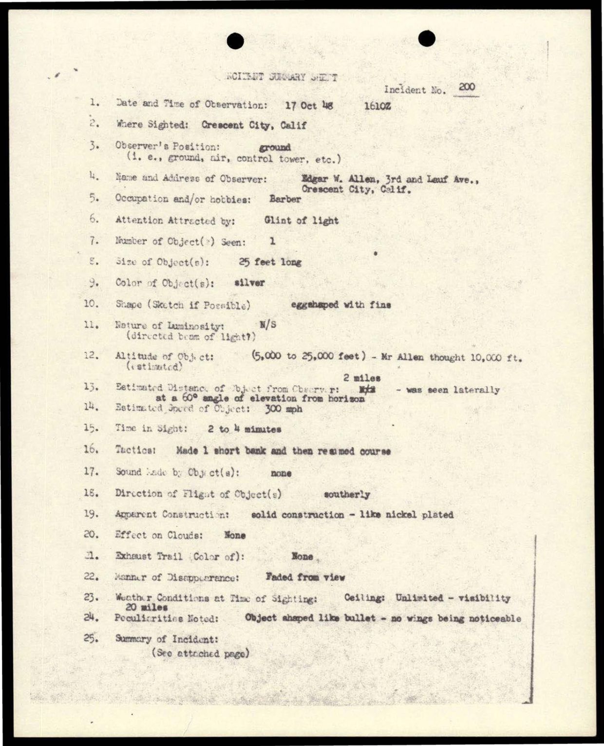 38 143685 box7 Incident Summaries 173-233 — page 59