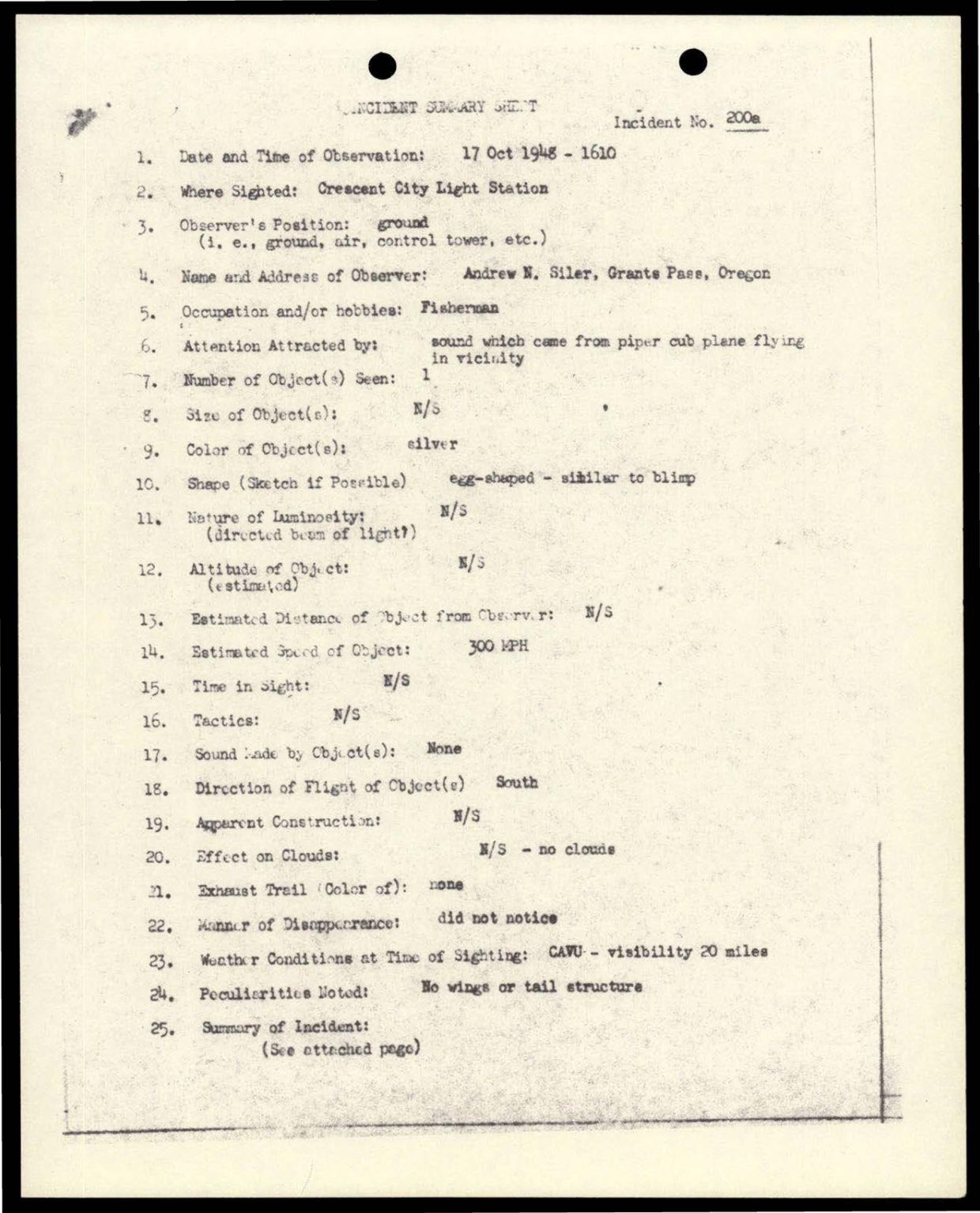 38 143685 box7 Incident Summaries 173-233 — page 61