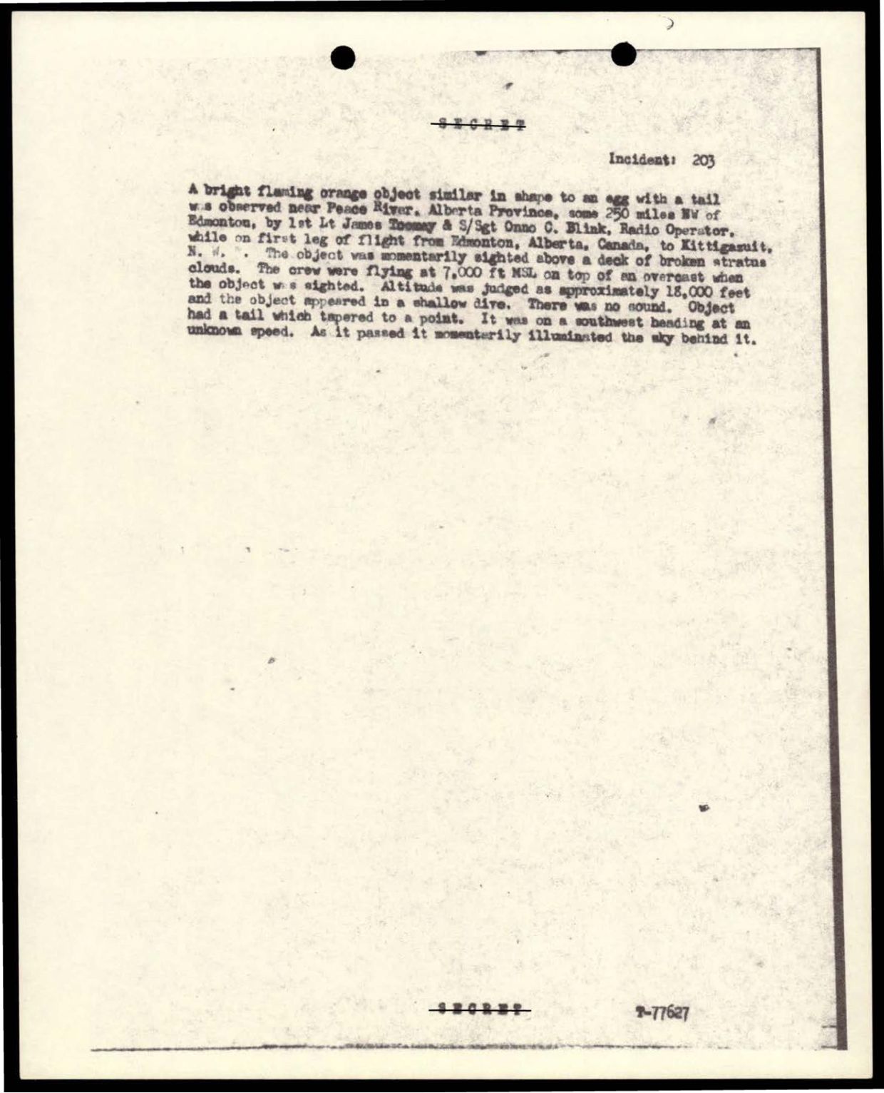 38 143685 box7 Incident Summaries 173-233 — page 75