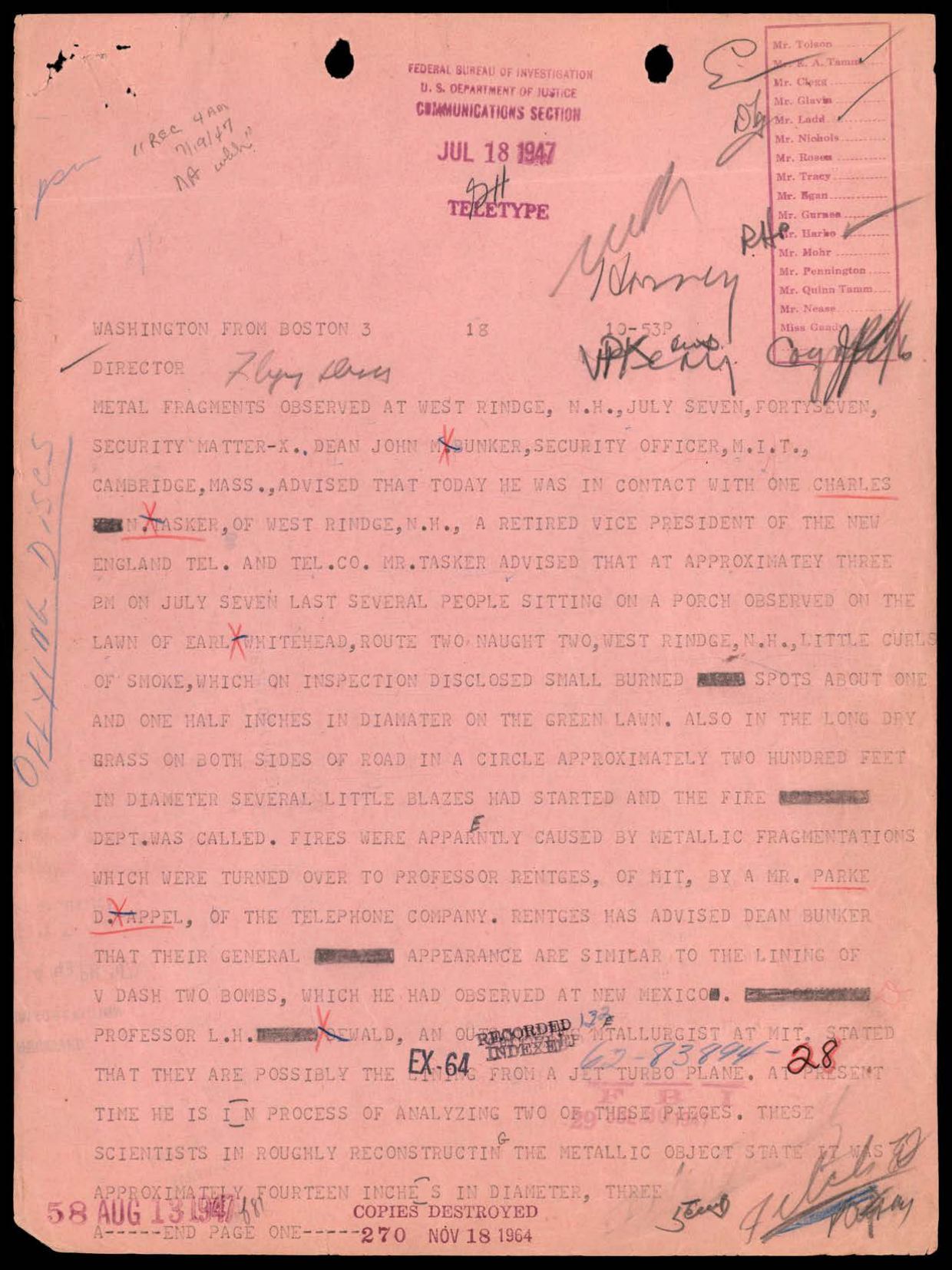 65 HS1-834228961 62-HQ-83894 Section 1 — page 106