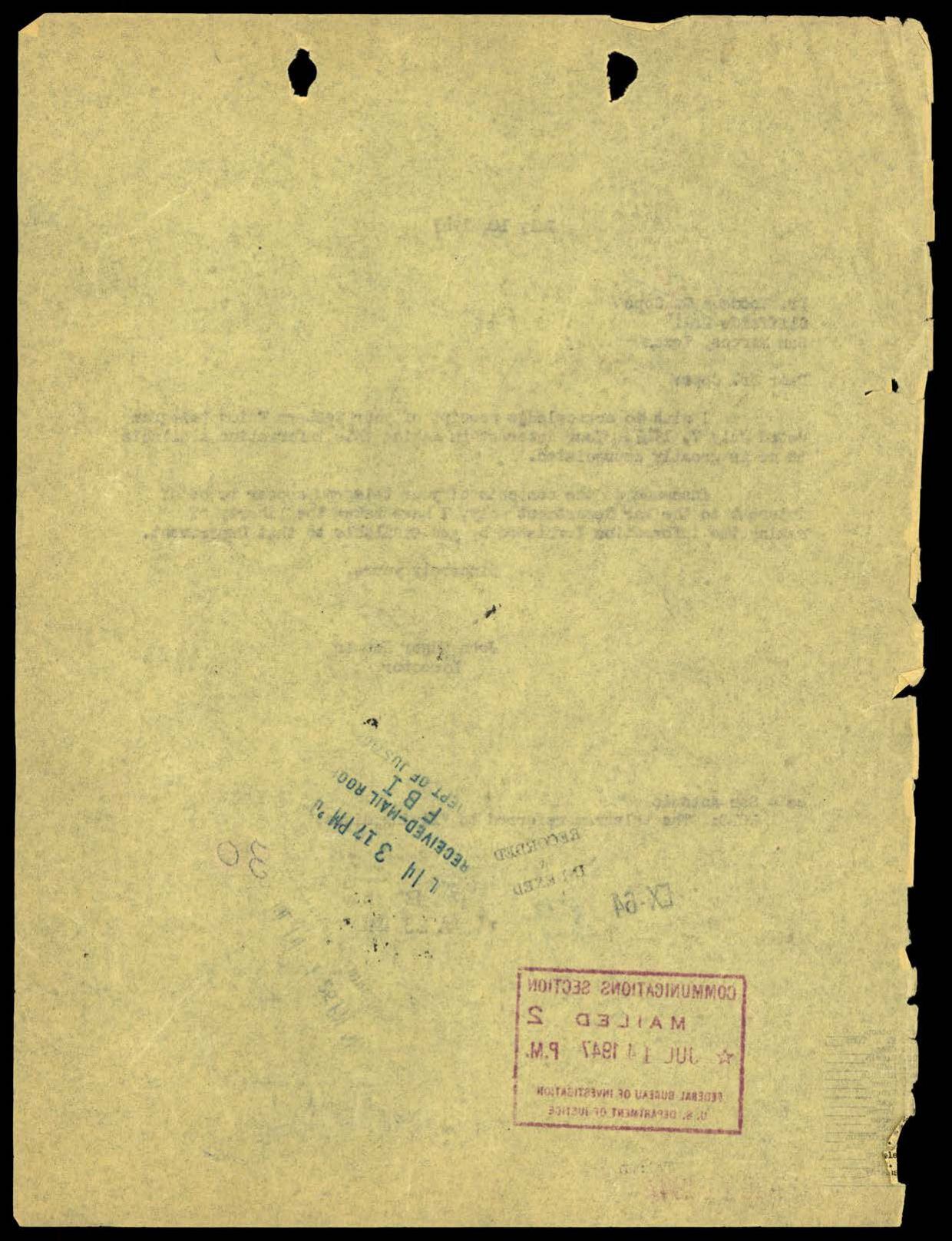 65 HS1-834228961 62-HQ-83894 Section 1 — page 116