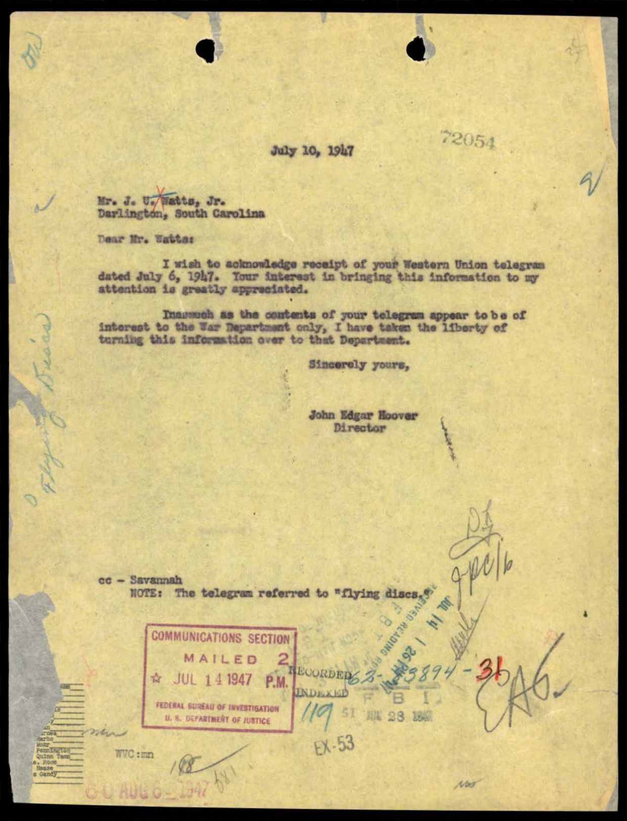 65 HS1-834228961 62-HQ-83894 Section 1 — page 117