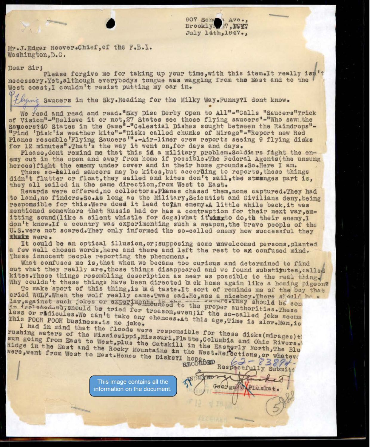 65 HS1-834228961 62-HQ-83894 Section 1 — page 129