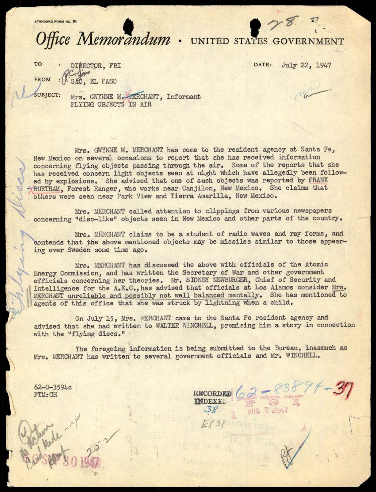65 HS1-834228961 62-HQ-83894 Section 1 — page 132