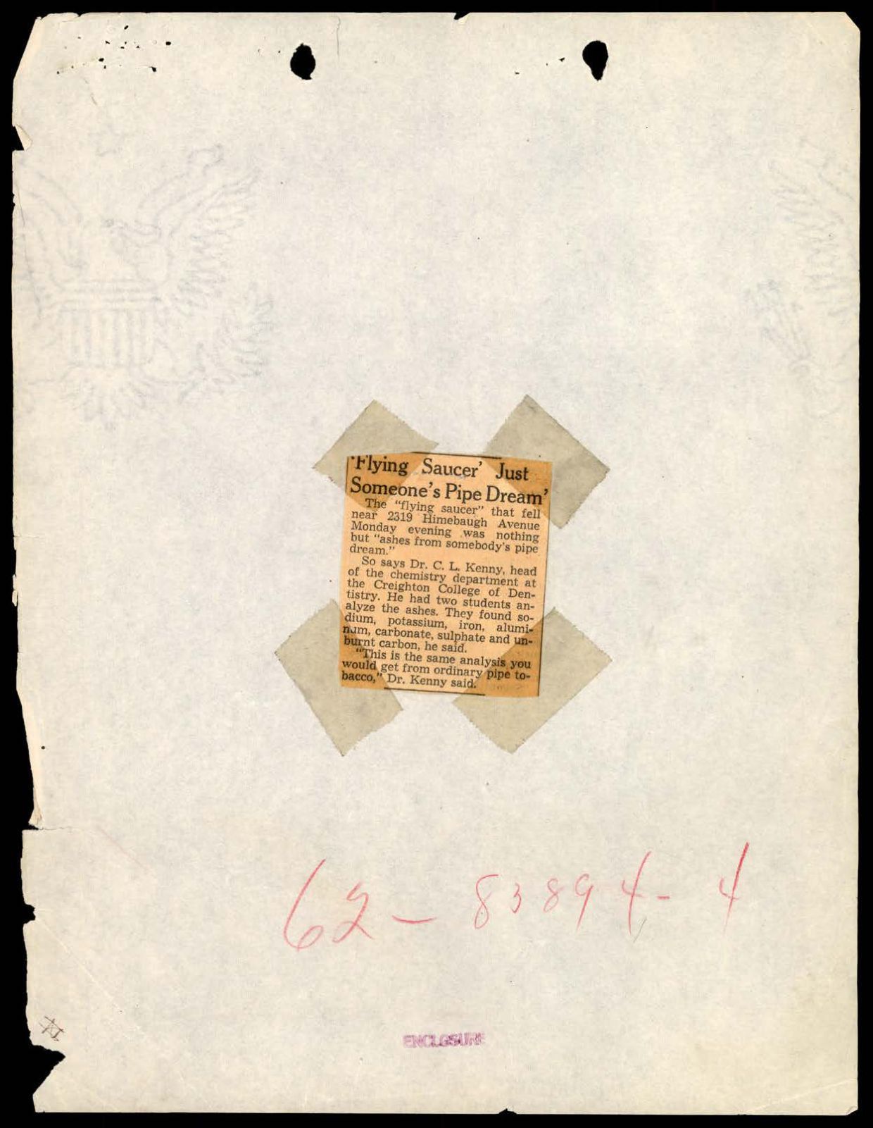 65 HS1-834228961 62-HQ-83894 Section 1 — page 15
