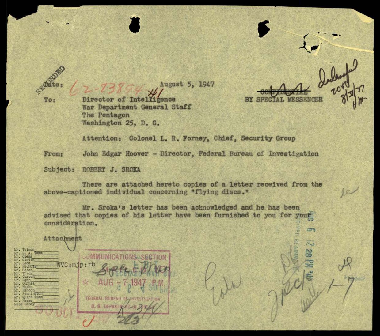 65 HS1-834228961 62-HQ-83894 Section 1 — page 151