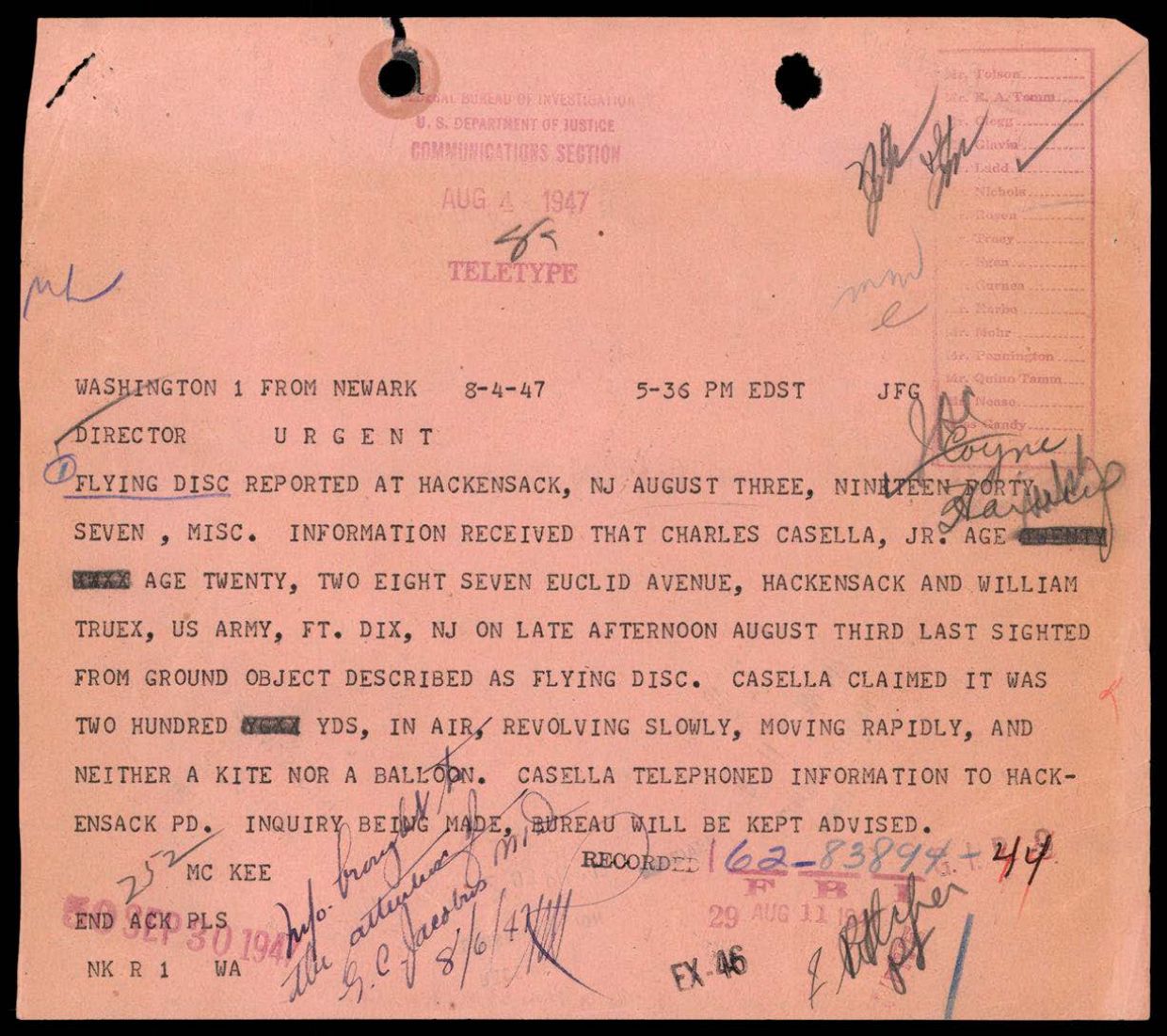 65 HS1-834228961 62-HQ-83894 Section 1 — page 155