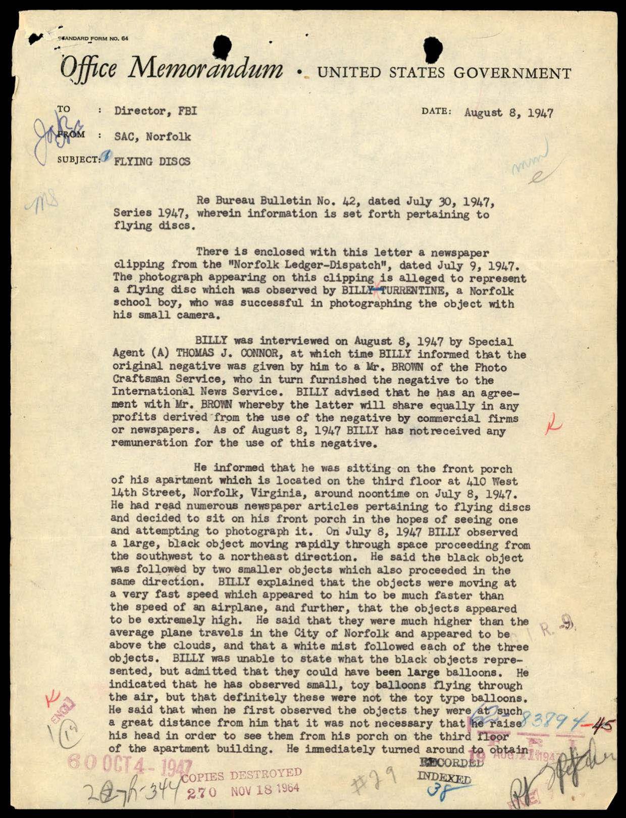 65 HS1-834228961 62-HQ-83894 Section 1 — page 157