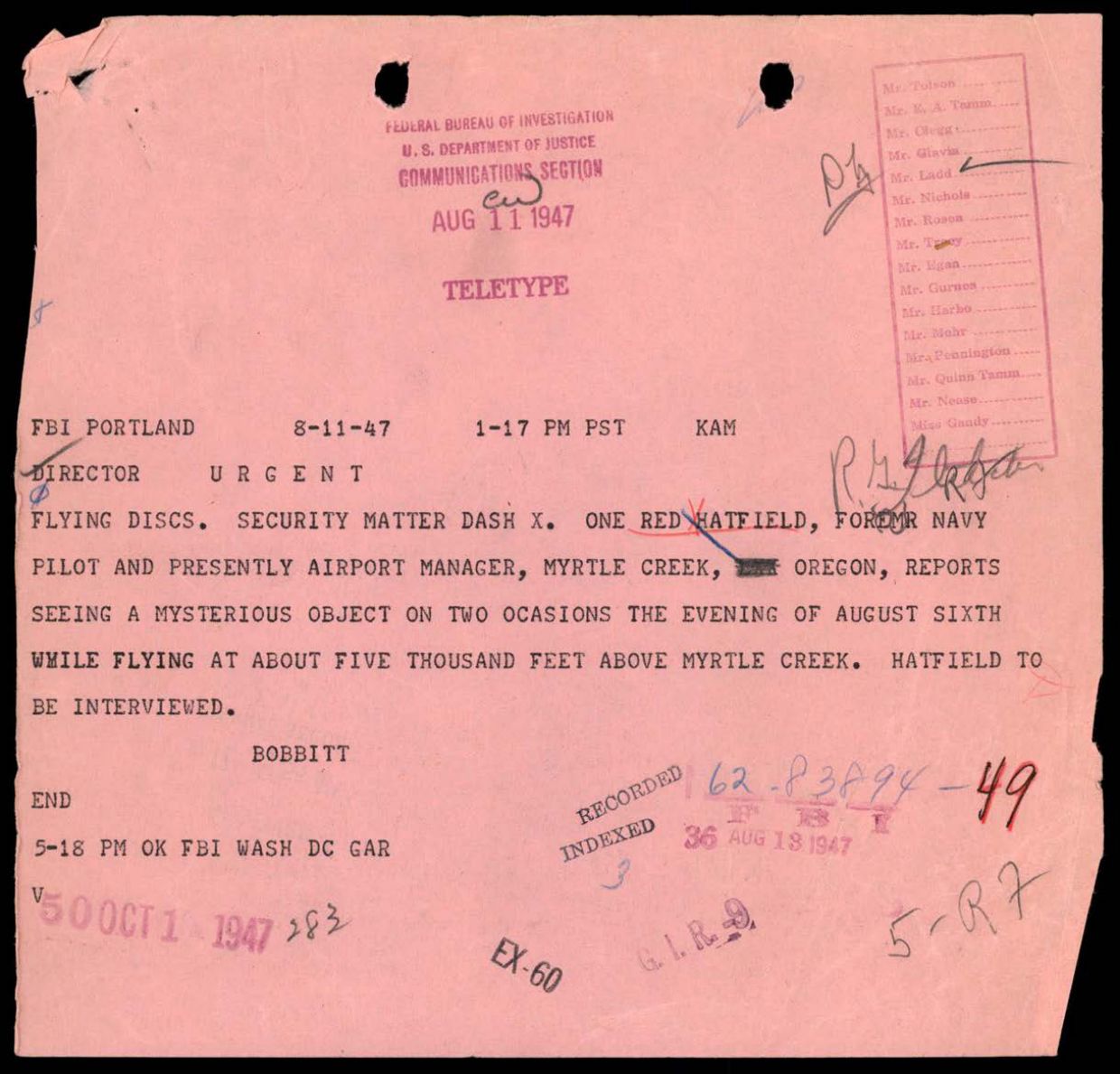 65 HS1-834228961 62-HQ-83894 Section 1 — page 167