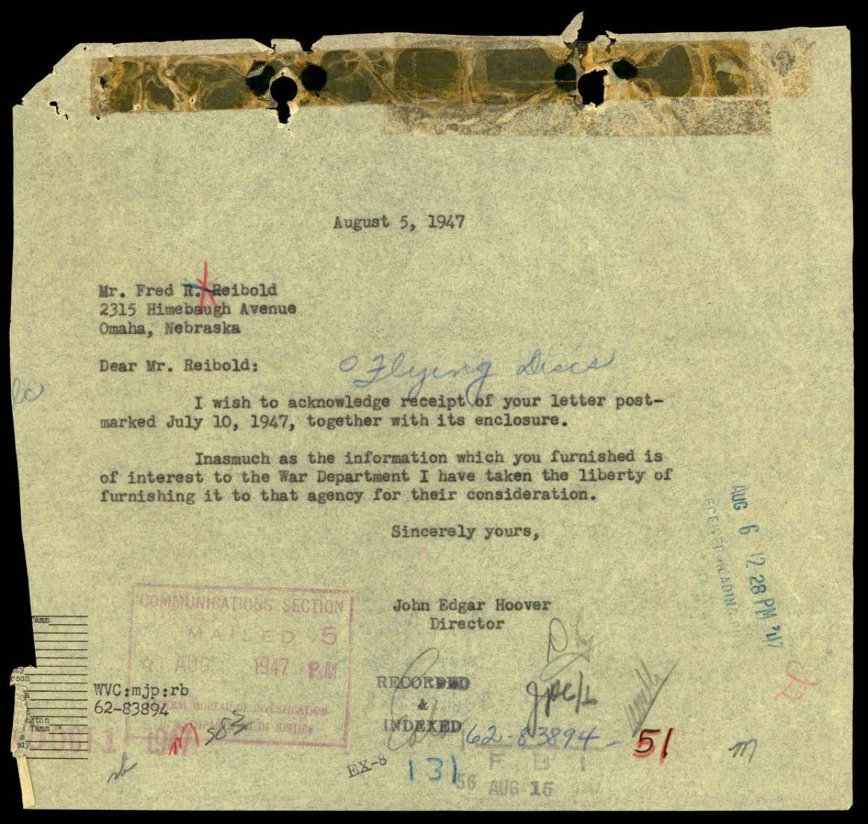 65 HS1-834228961 62-HQ-83894 Section 1 — page 171