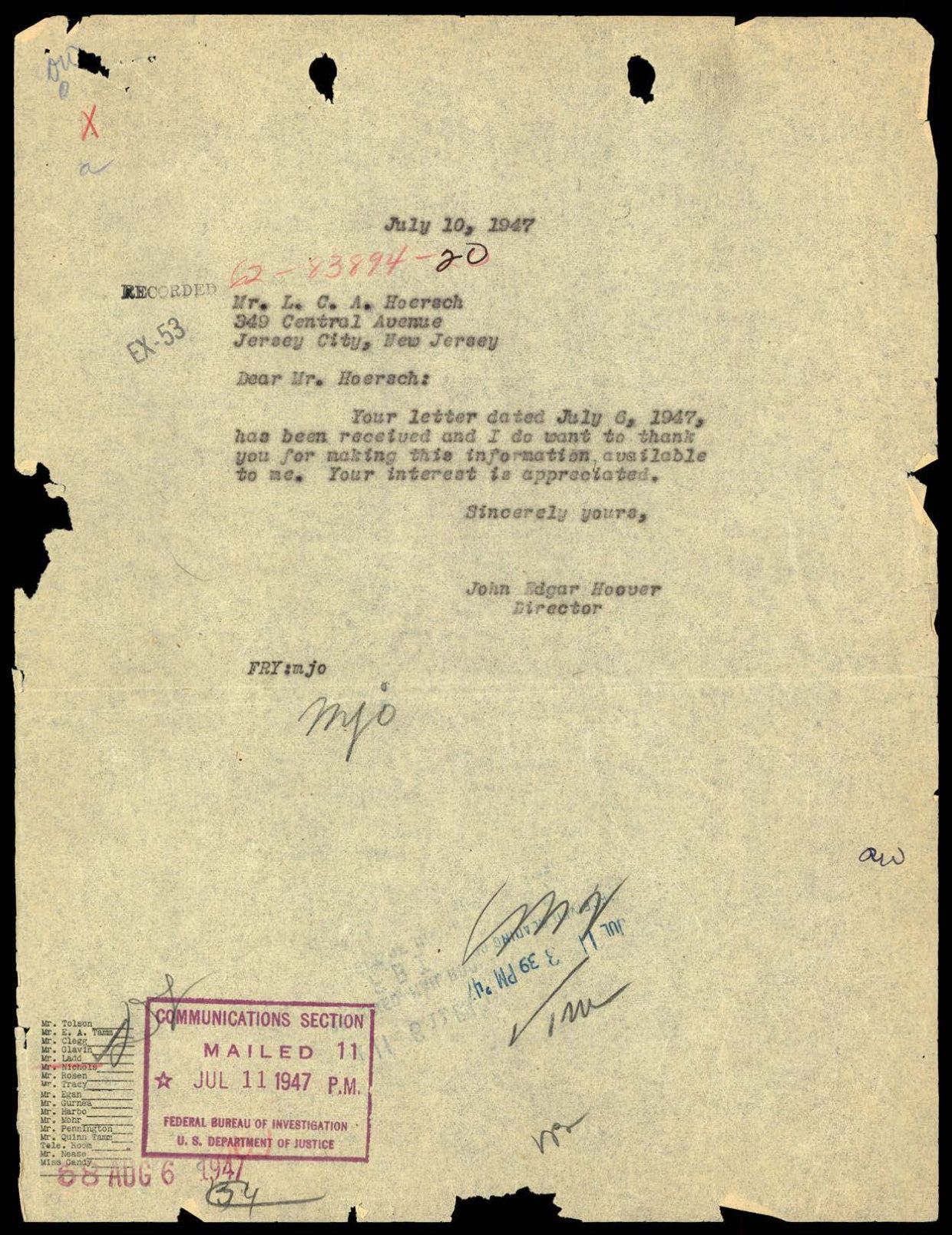 65 HS1-834228961 62-HQ-83894 Section 1 — page 74