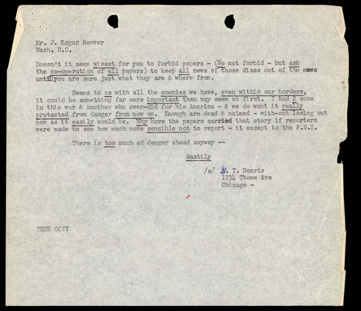 65 HS1-834228961 62-HQ-83894 Section 1 — page 78